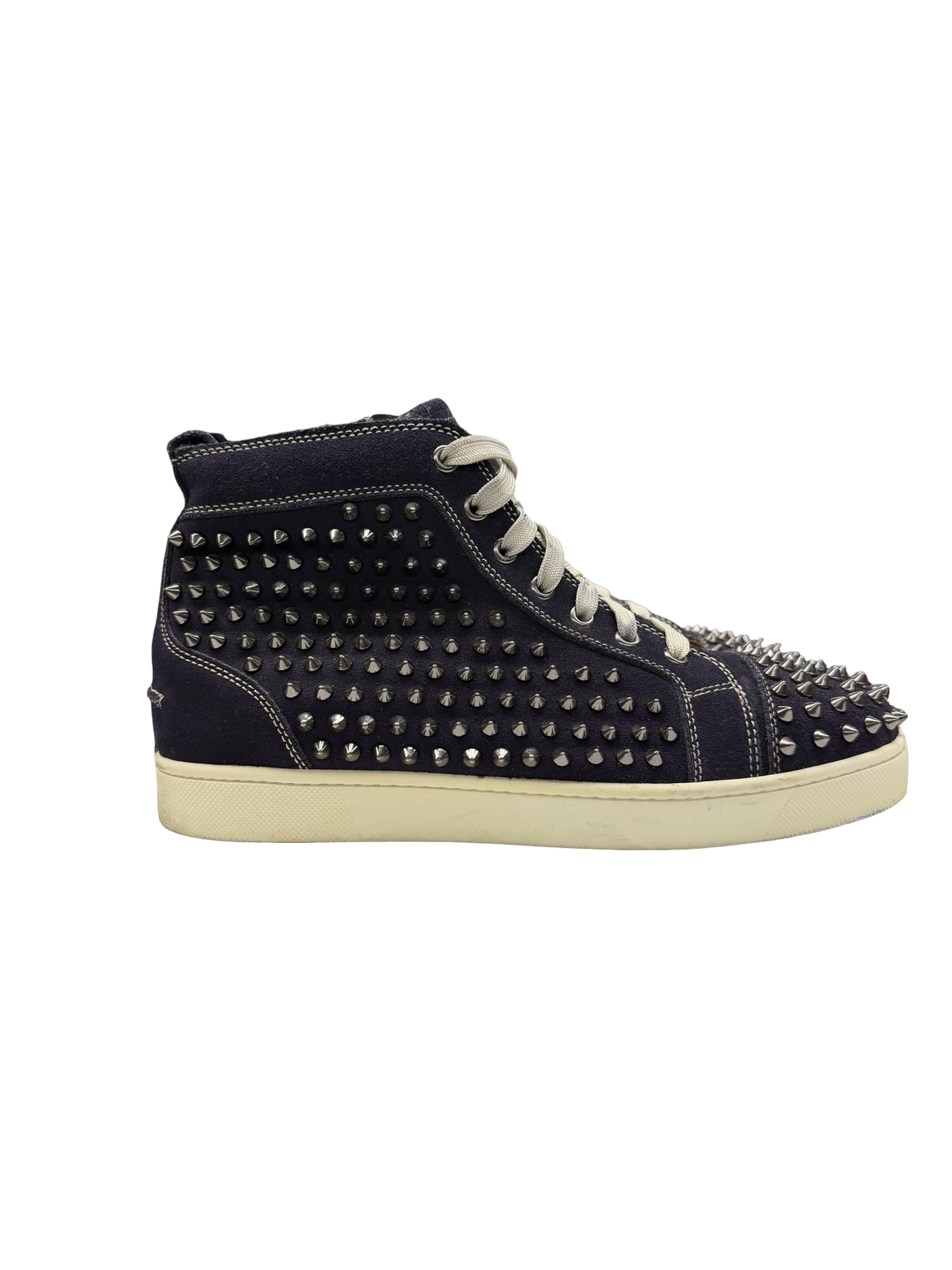 Christian Louboutin Mid Top Spiked Sneakers