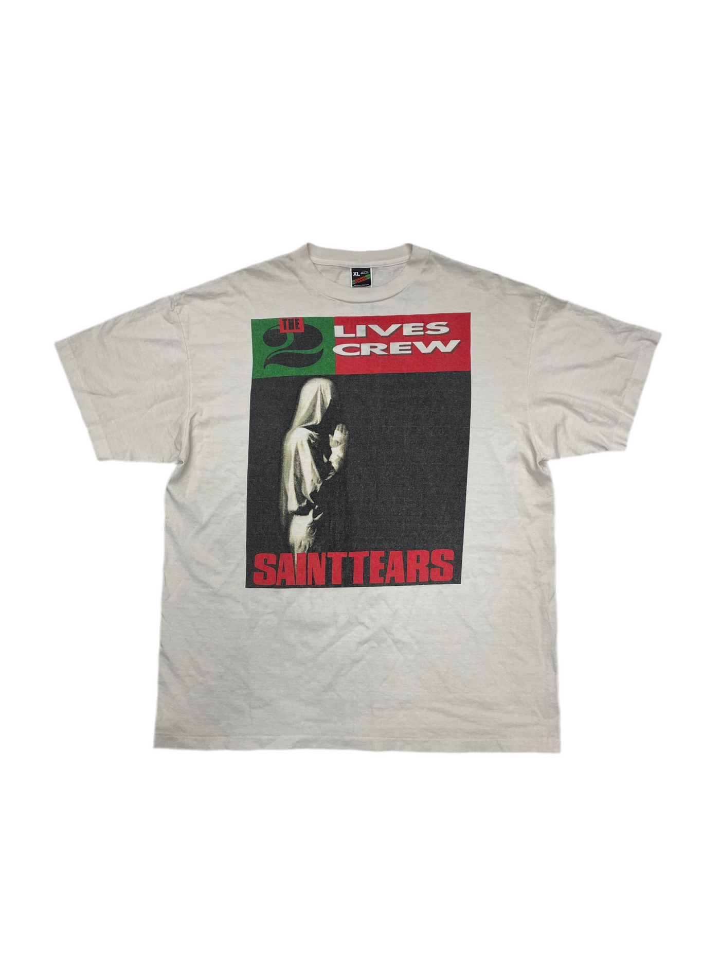 Saint Michael x Denim Tears Lives Crew T-Shirt White