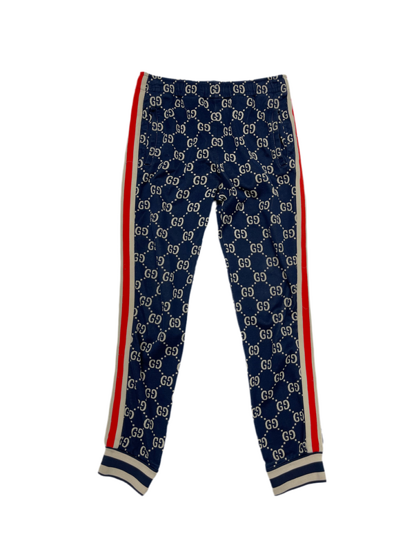 Gucci GG Jacquard Jogging Pants Navy