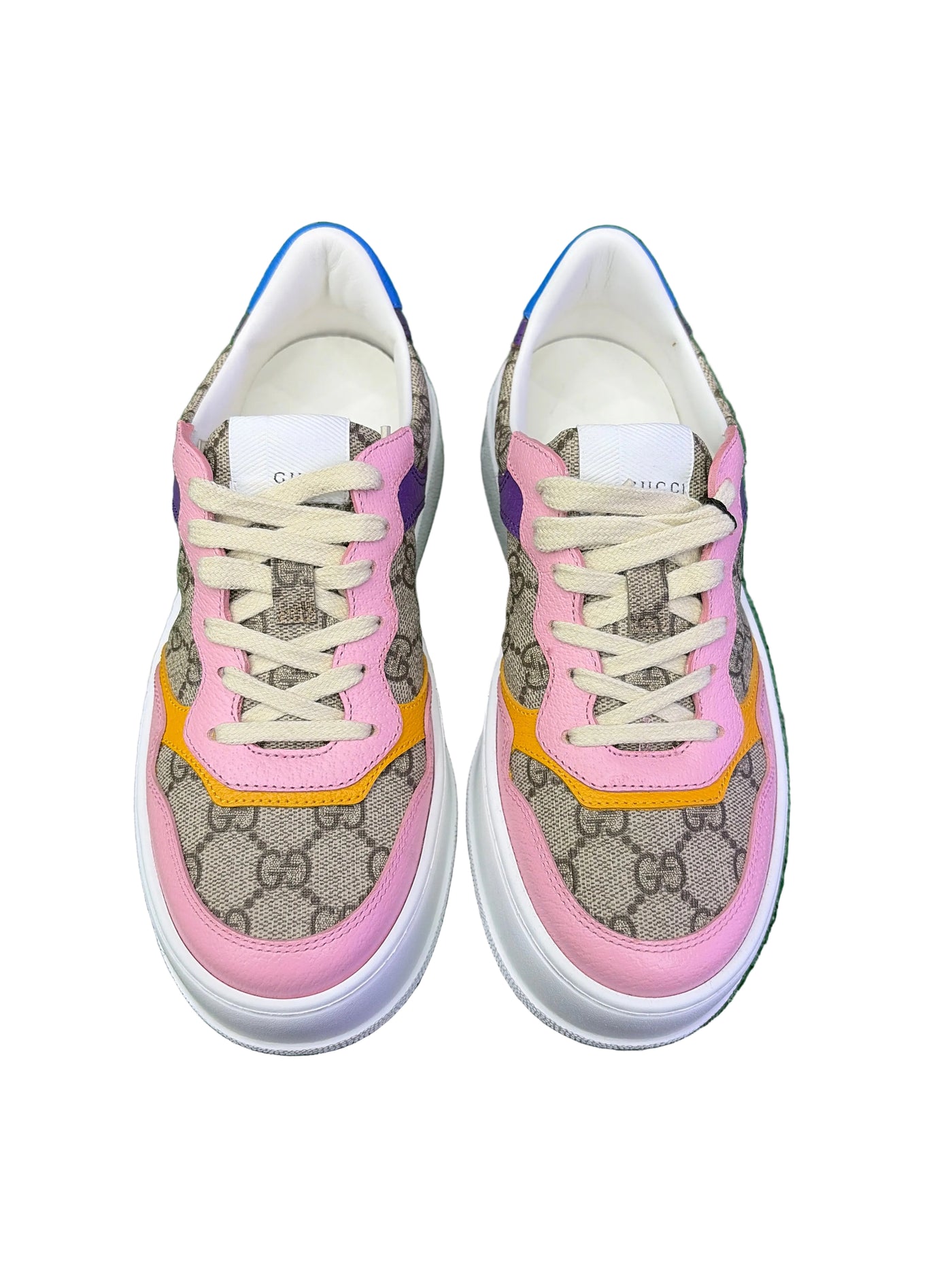 WMNS Gucci GG Supreme Sneaker Beige Multicolor