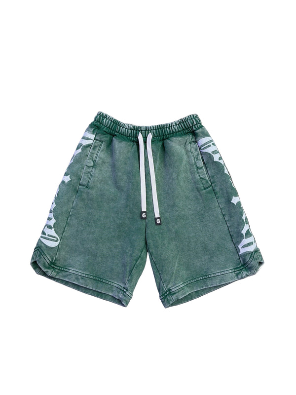 Godspeed Courtside Shorts Green Wash