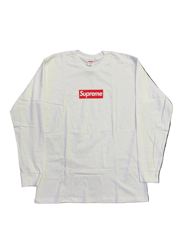FW20 Supreme Box Logo L/S Tee White