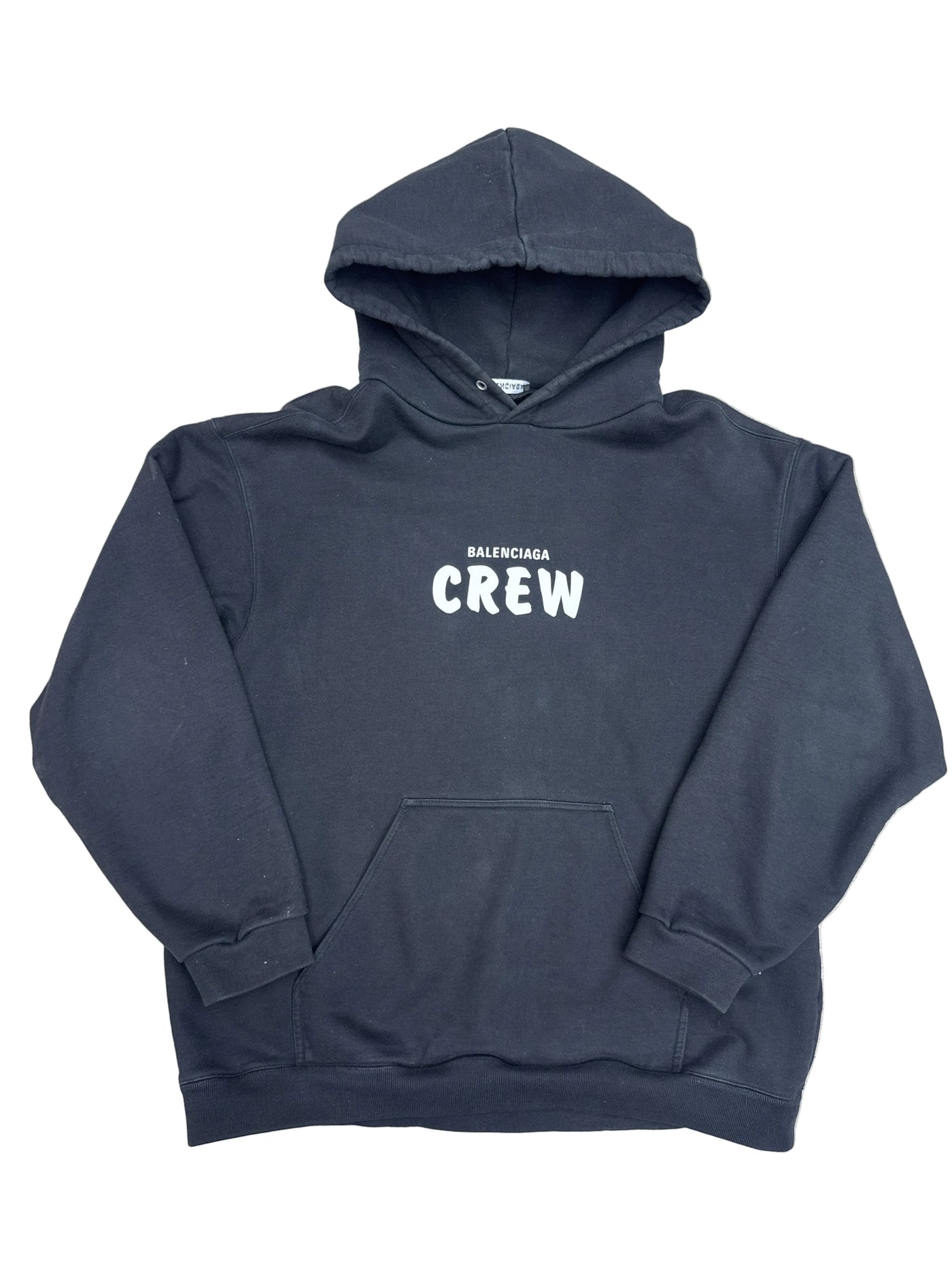 Balenciaga Crew Black Hoodie