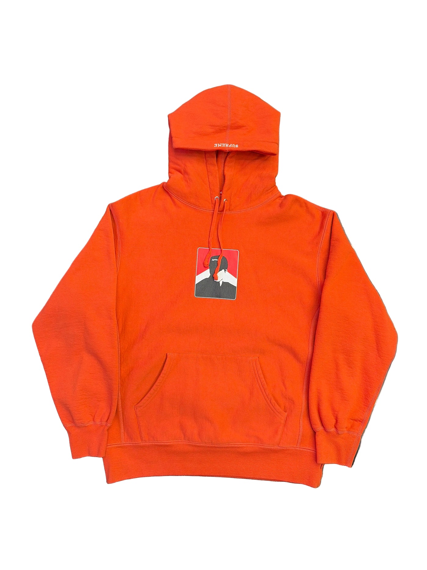 FW20 Supreme Portrait Hooded Sweatshirt Burnt Orange