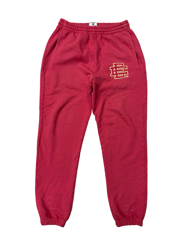 Eric Emanuel EE Logo Sweatpants Red