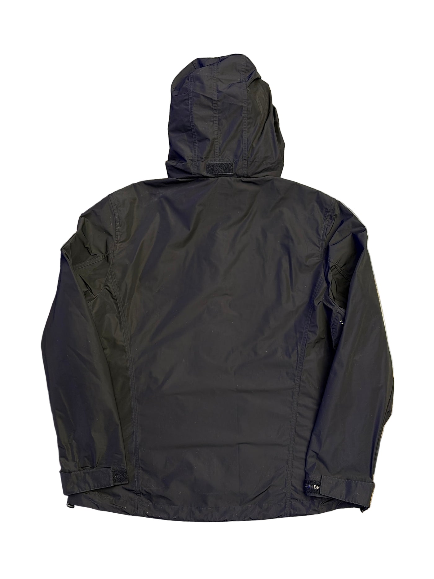 Burberry Hargrave Zip Windbreaker Jacket Black