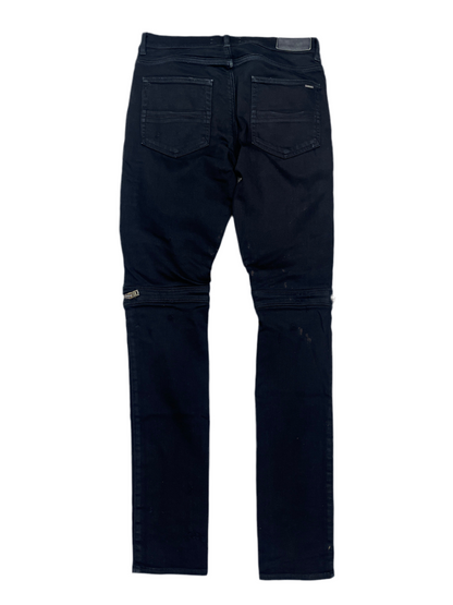 Amiri MX2 Cashew Washed Black Jeans
