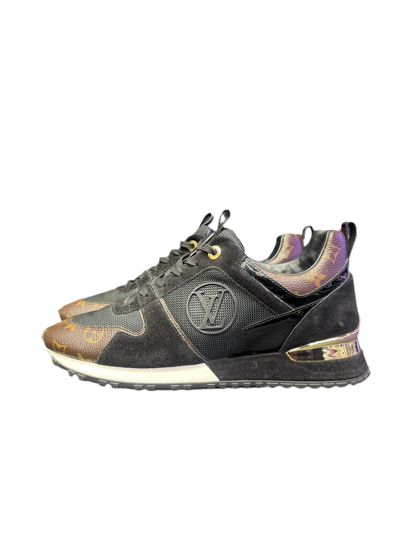 LV Run Away Monogram Black Brown