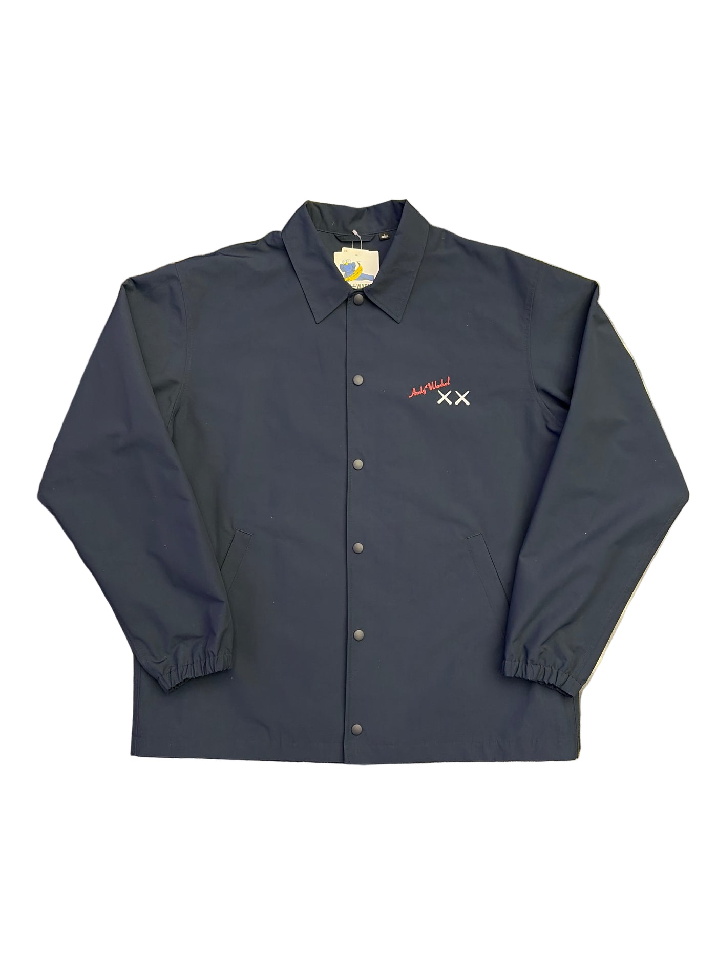 Uniqlo x KAWS x Warhol Coach Jacket Navy
