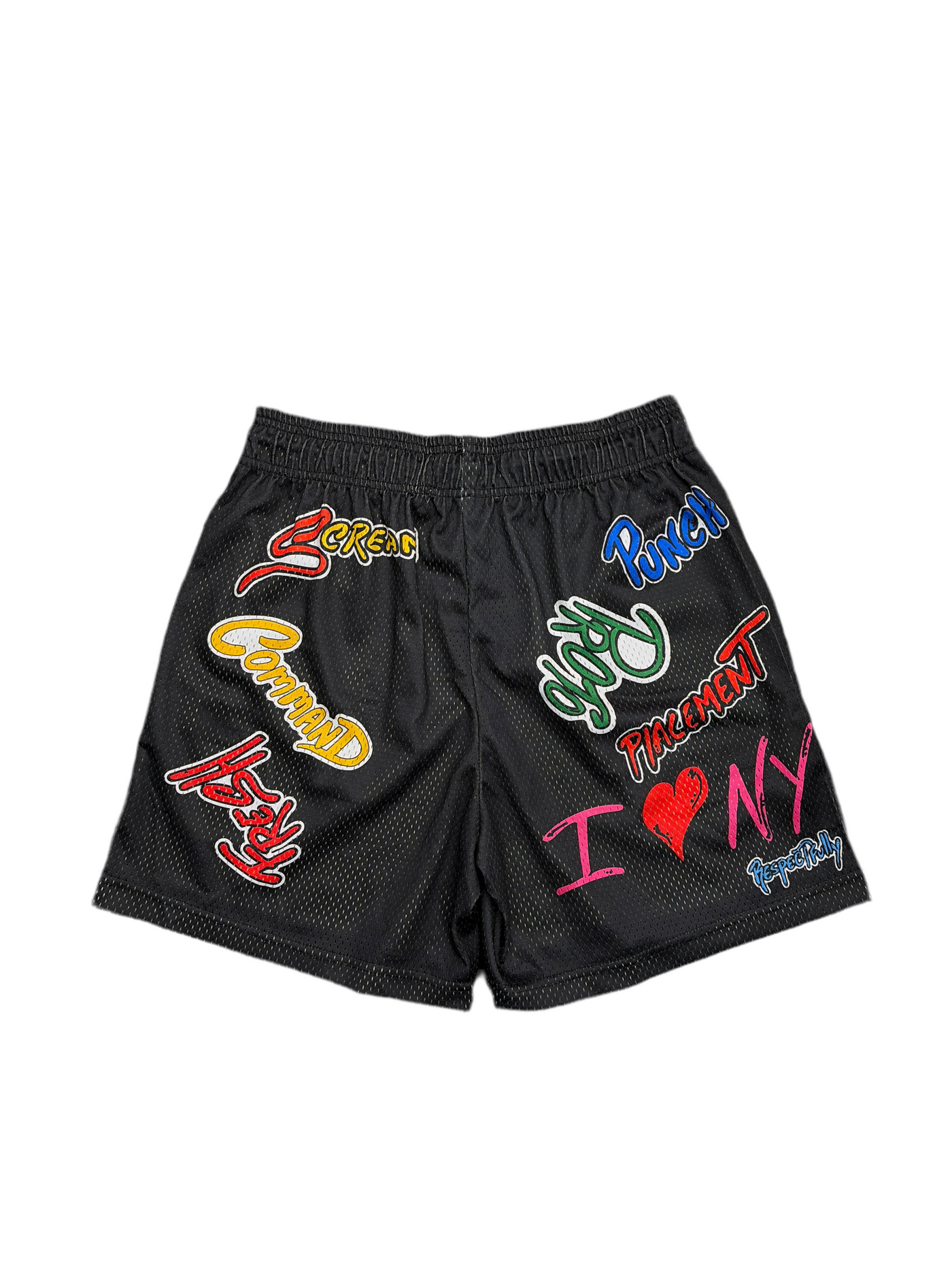 EE x Matty Boy Mesh Shorts Black