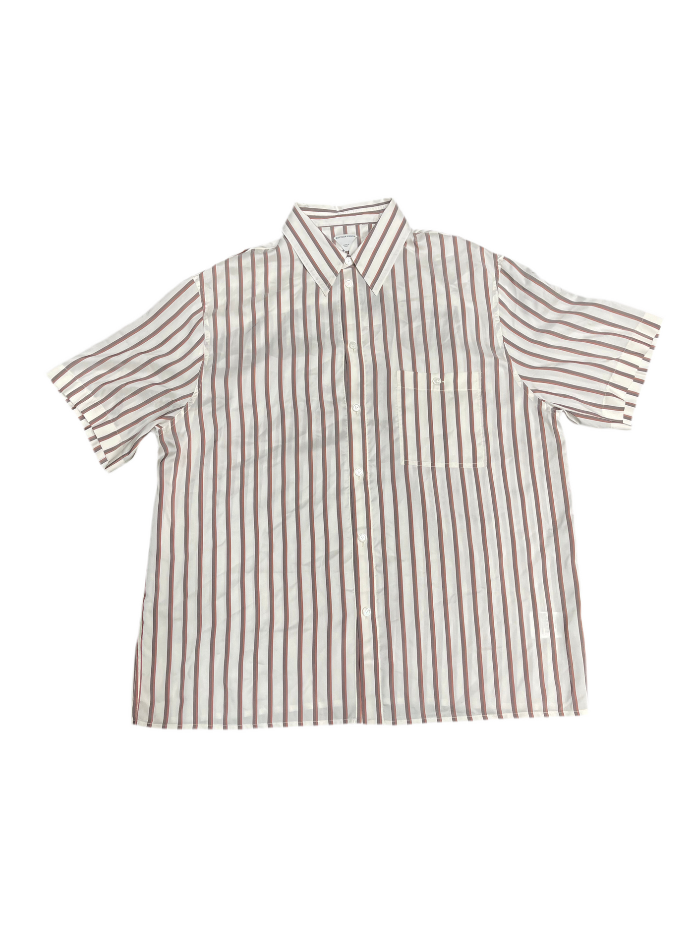 Bottega Veneta Striped Shirt White