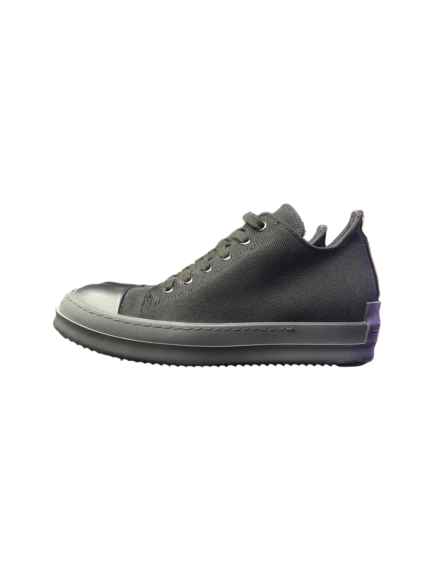 Rick Owens DRKSHDW Ramones Low Sneakers Triple Black