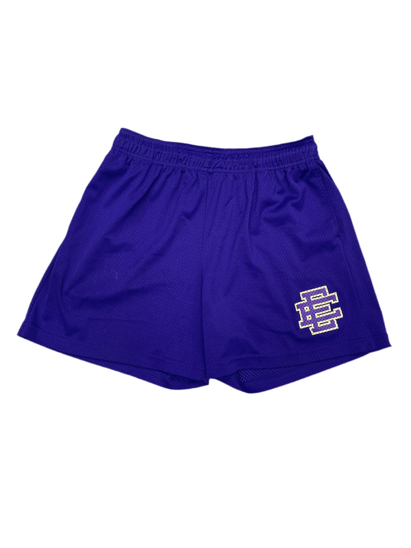 Eric Emmanuel EE Basic Shorts Purple Yellow