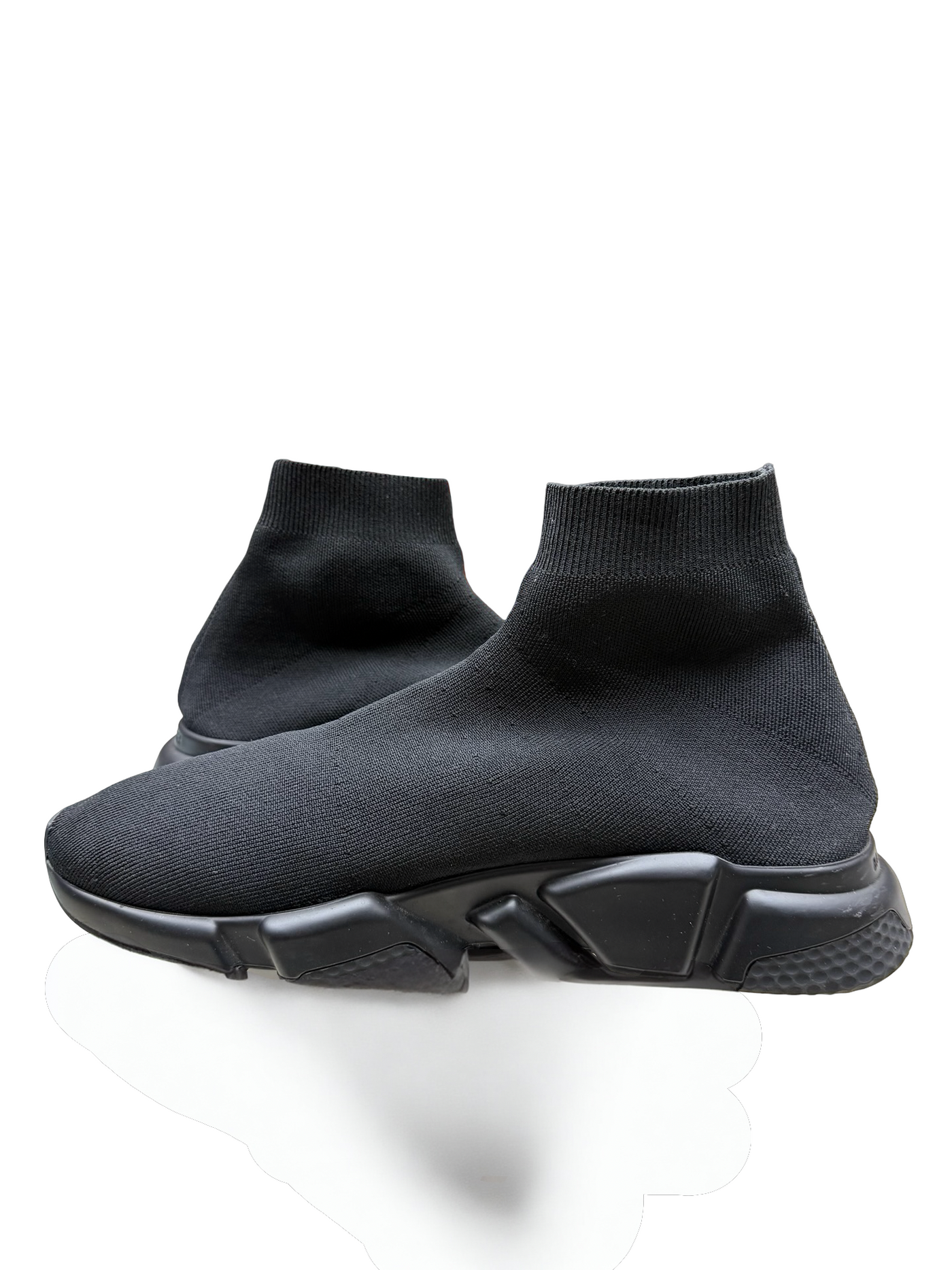 Balenciaga Speed Trainer 2.0 Black Graffiti Printed Sole Sneakers