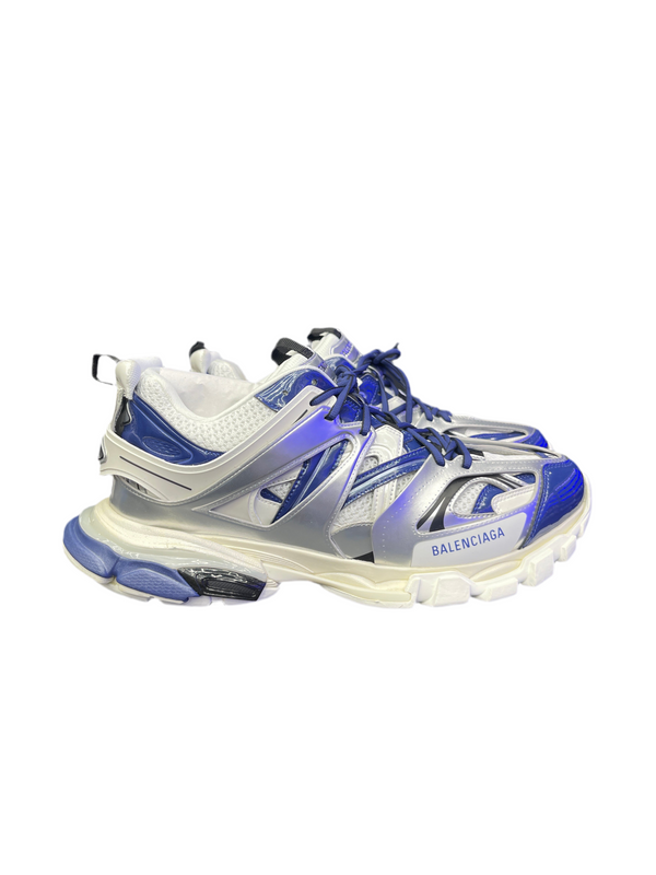 Balenciaga LED Track Runner Silver Navy