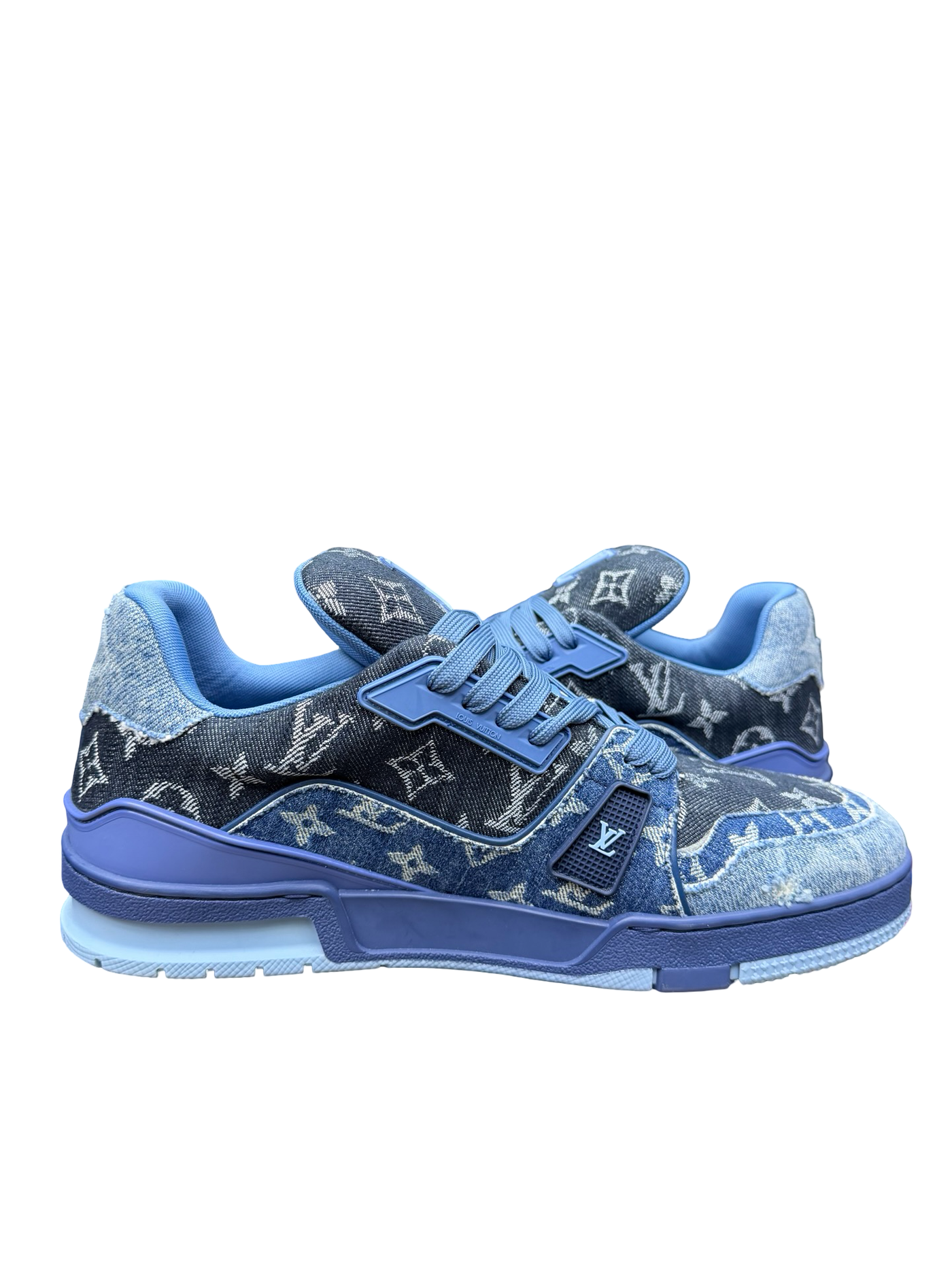 Louis Vuitton LV Trainer Blue Denim