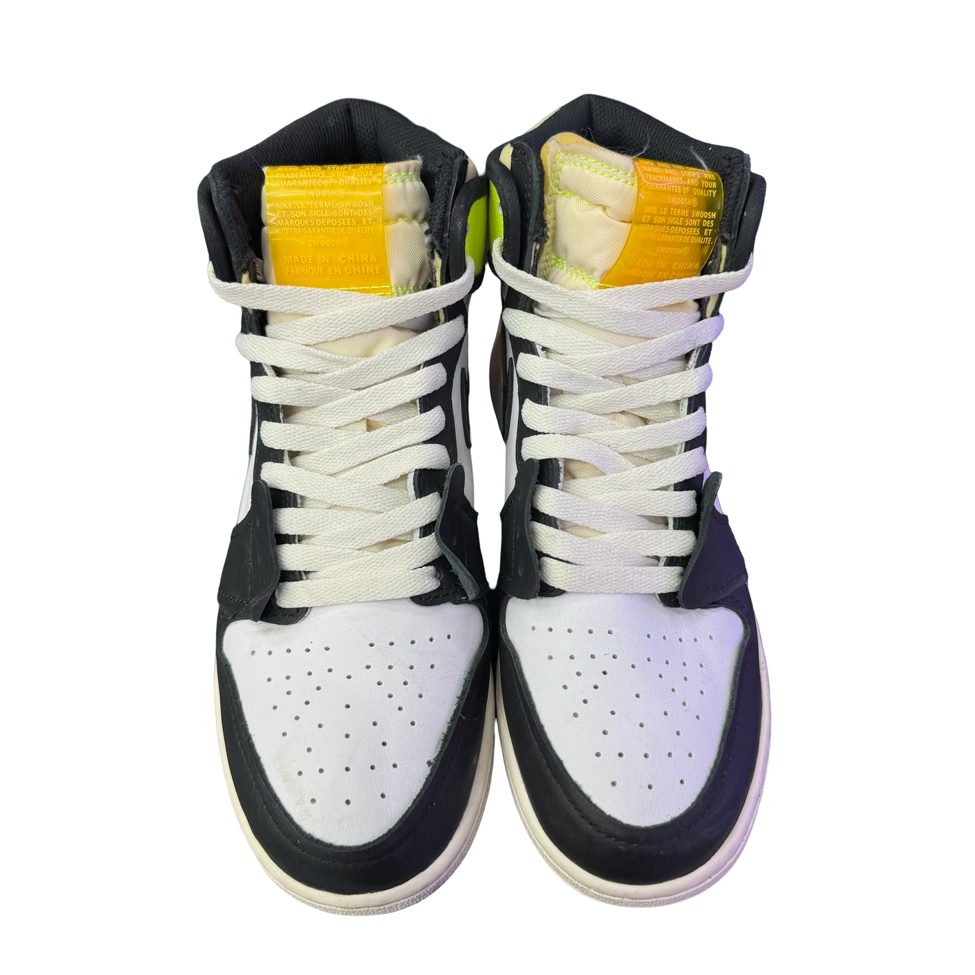 Nike Air Jordan 1 Retro (GS) White Black Volt University Gold