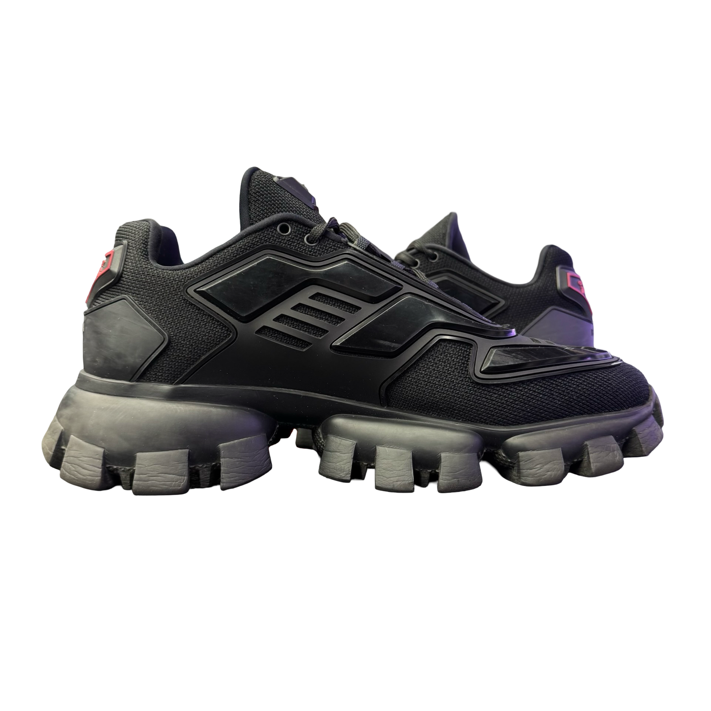 Prada Cloudbust Thunder Knit Black Red