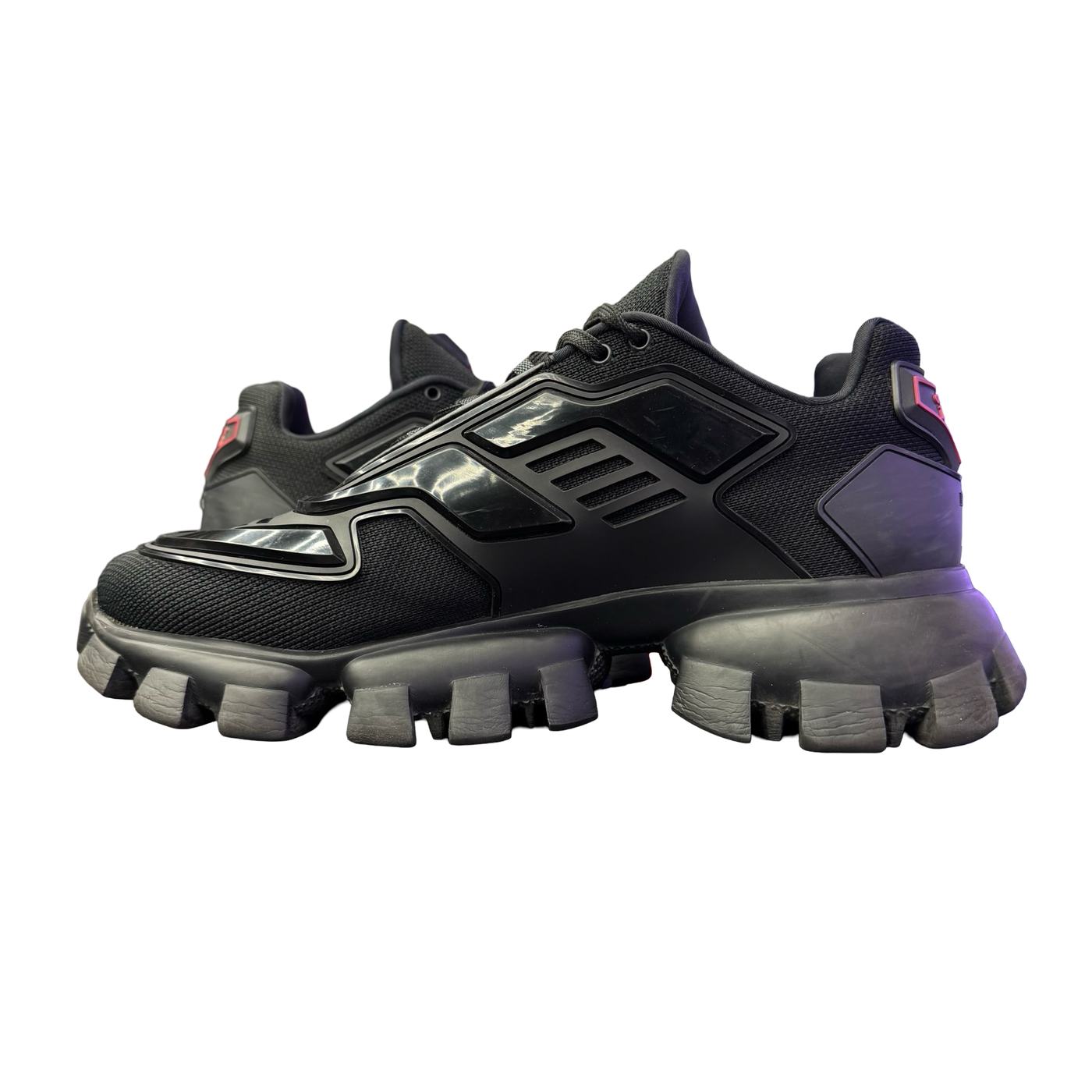 Prada Cloudbust Thunder Knit Black Red
