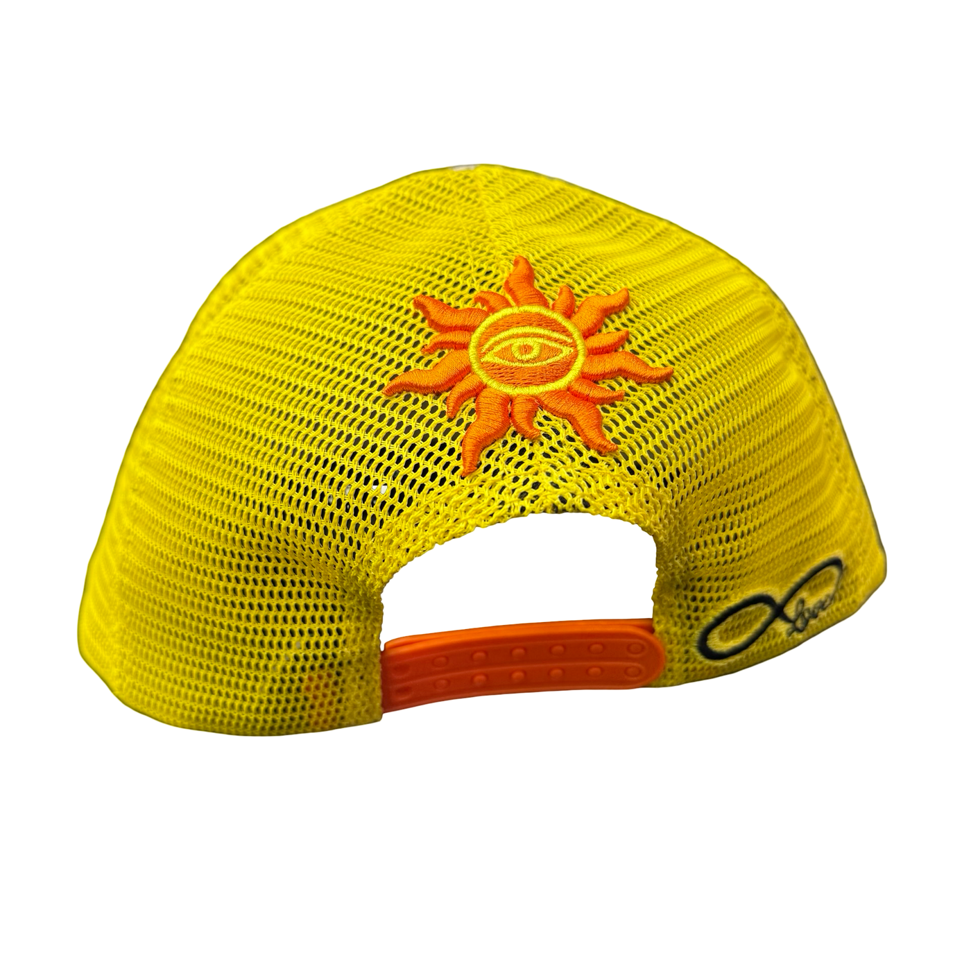 Godspeed Forever Boom Trucker Hat Yellow & Orange