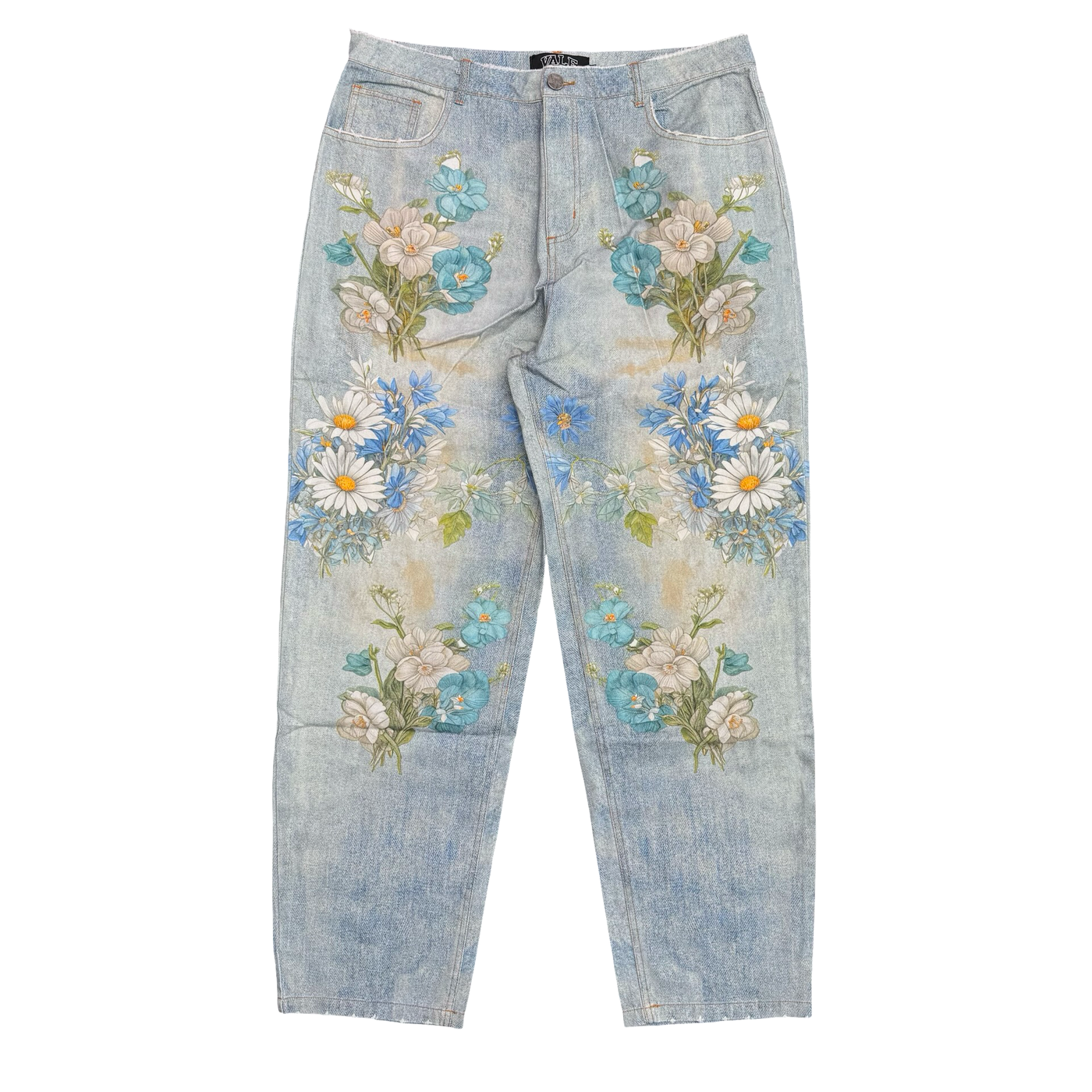 Vale Forever Garden Denim Jeans Blue