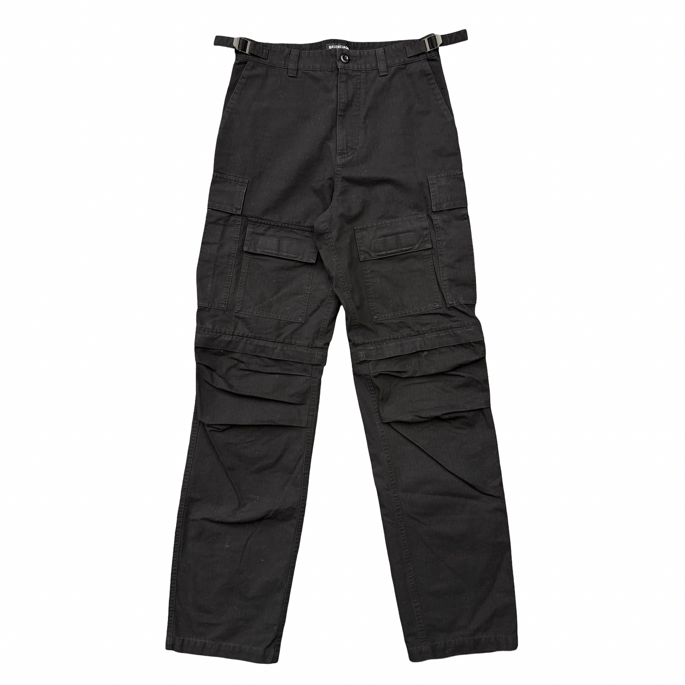 Balenciaga Convertible Cargo Pants Black