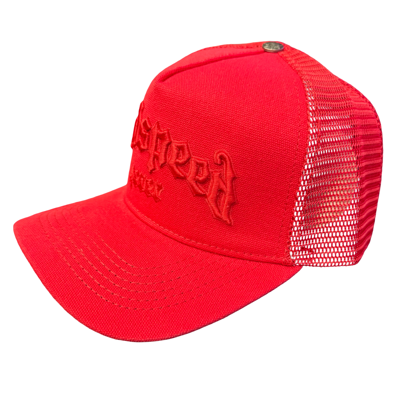Godspeed Forever Trucker Hat Red
