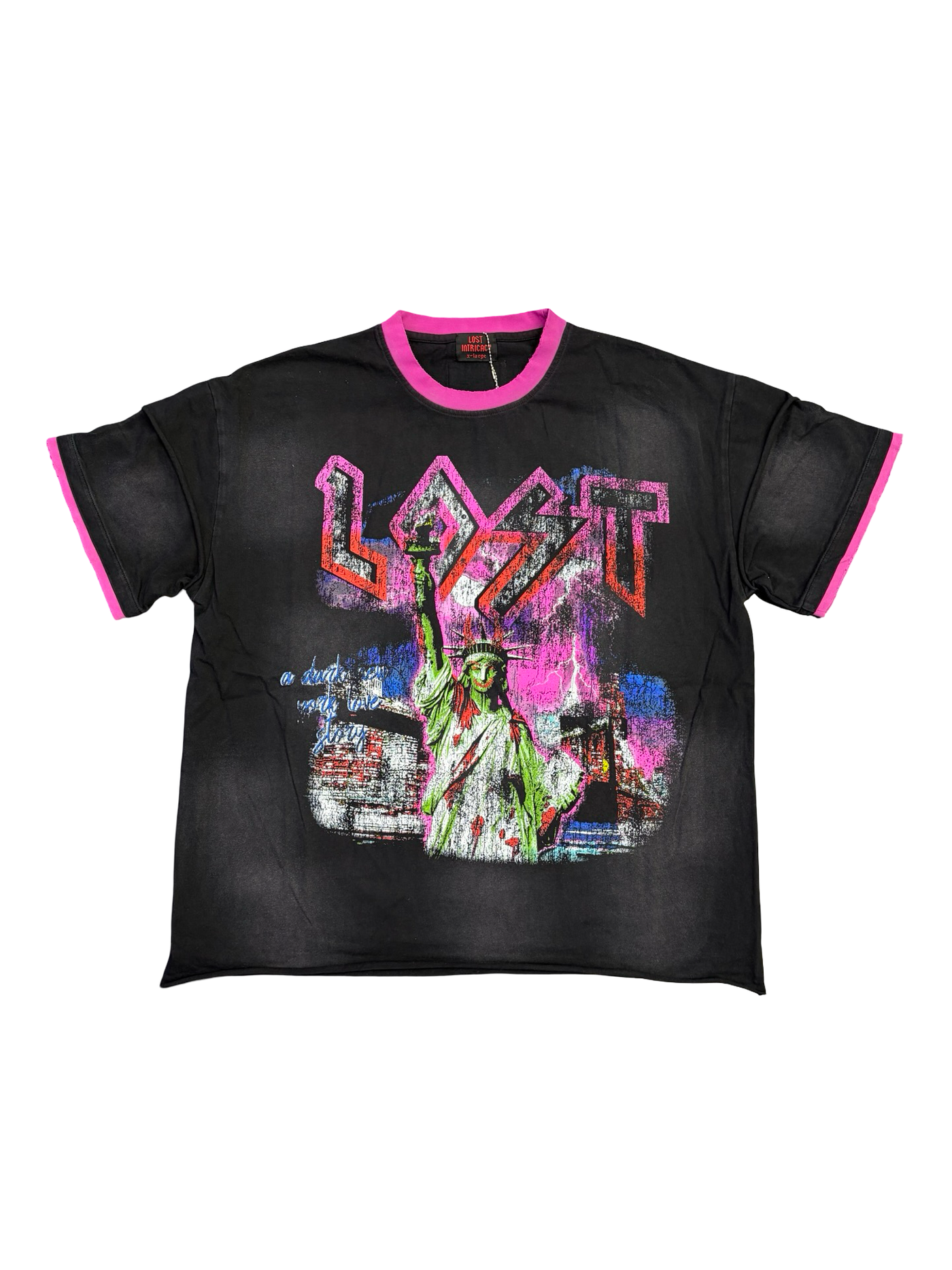Lost Intricacy Dark Torch Tee Black