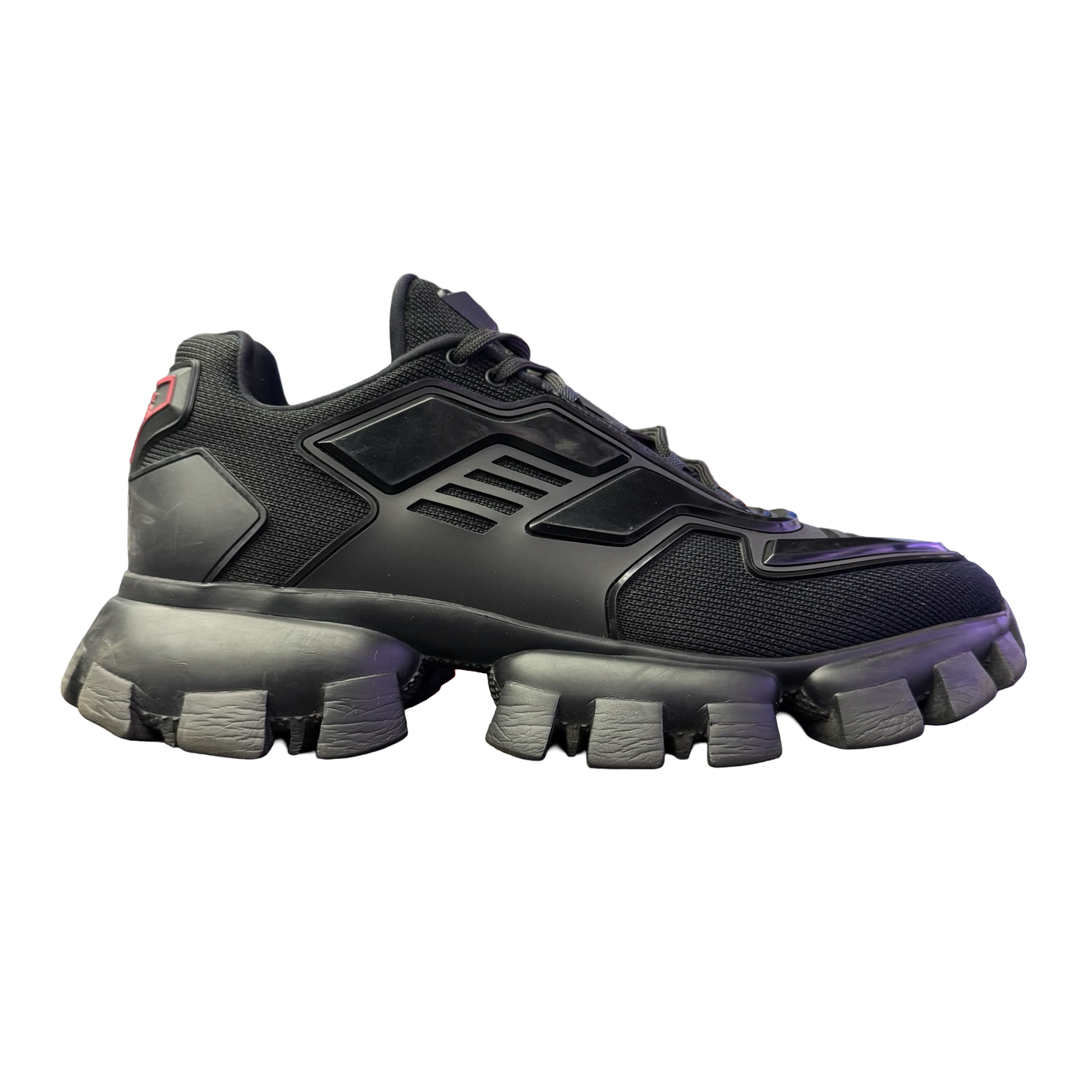 Prada Cloudbust Thunder Knit Black Red