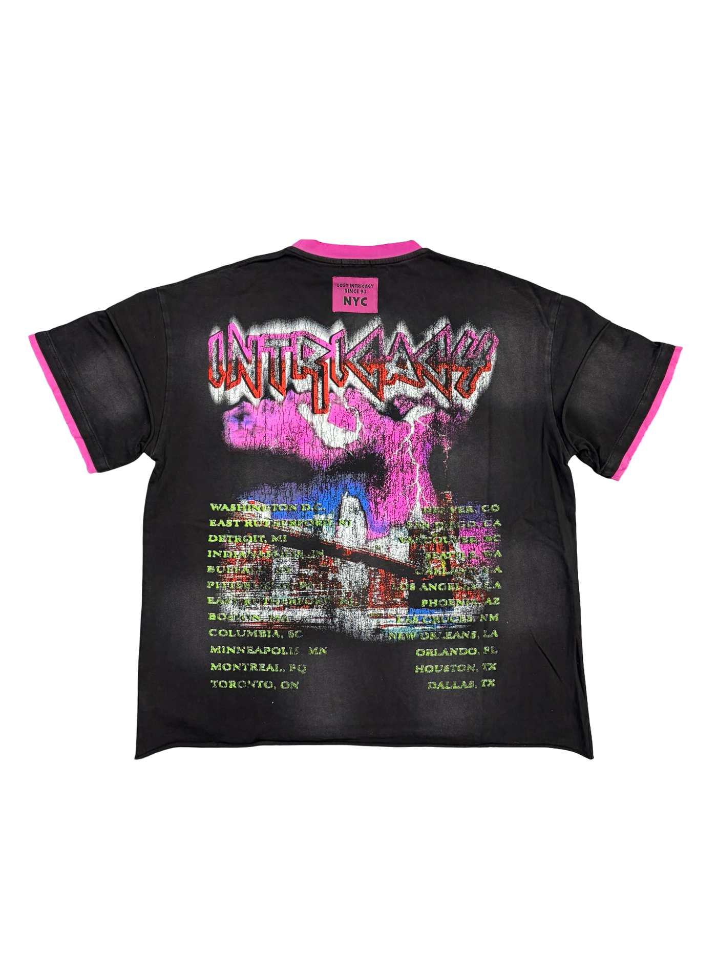 Lost Intricacy Dark Torch Tee Black