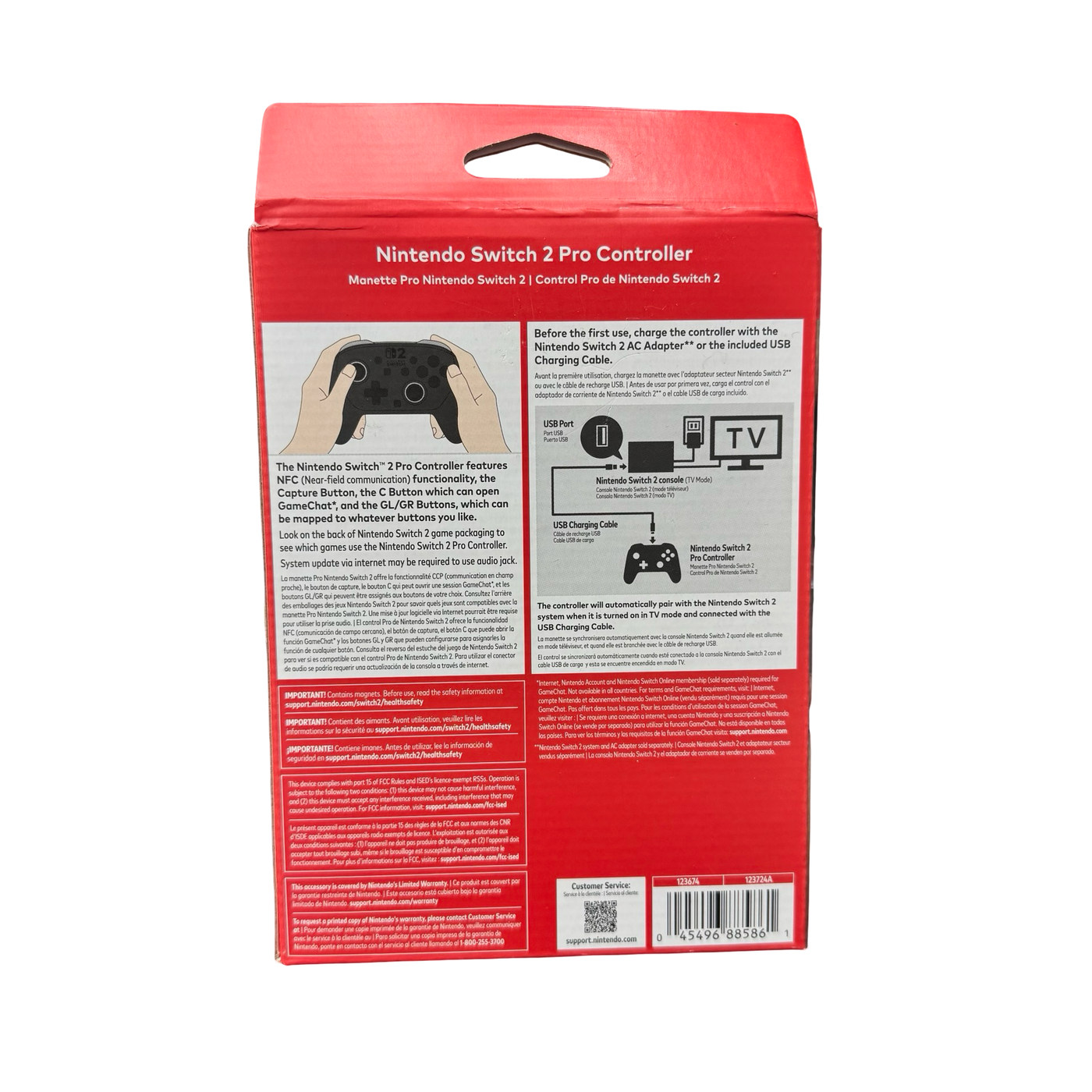 Nintendo Switch 2 Pro Controller Black