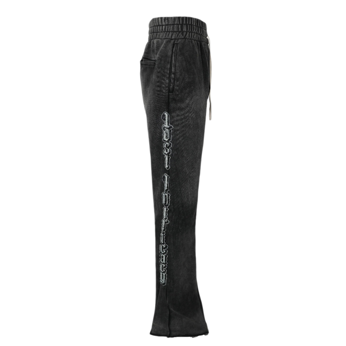 Lost Intricacy Flare Sweatpants Black