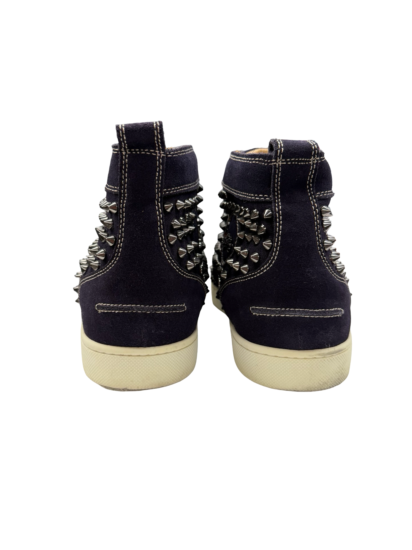 Christian Louboutin Mid Top Spiked Sneakers