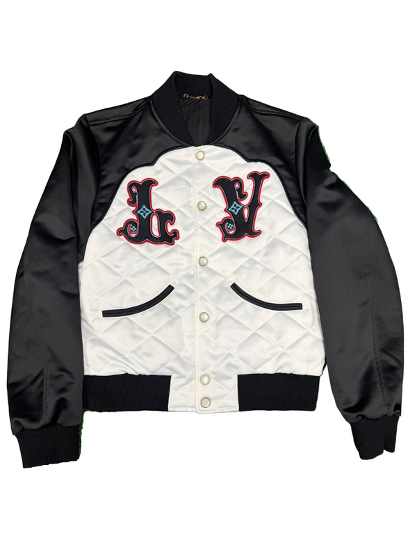 LV 2024 Colorblock Pattern Utility Jacket