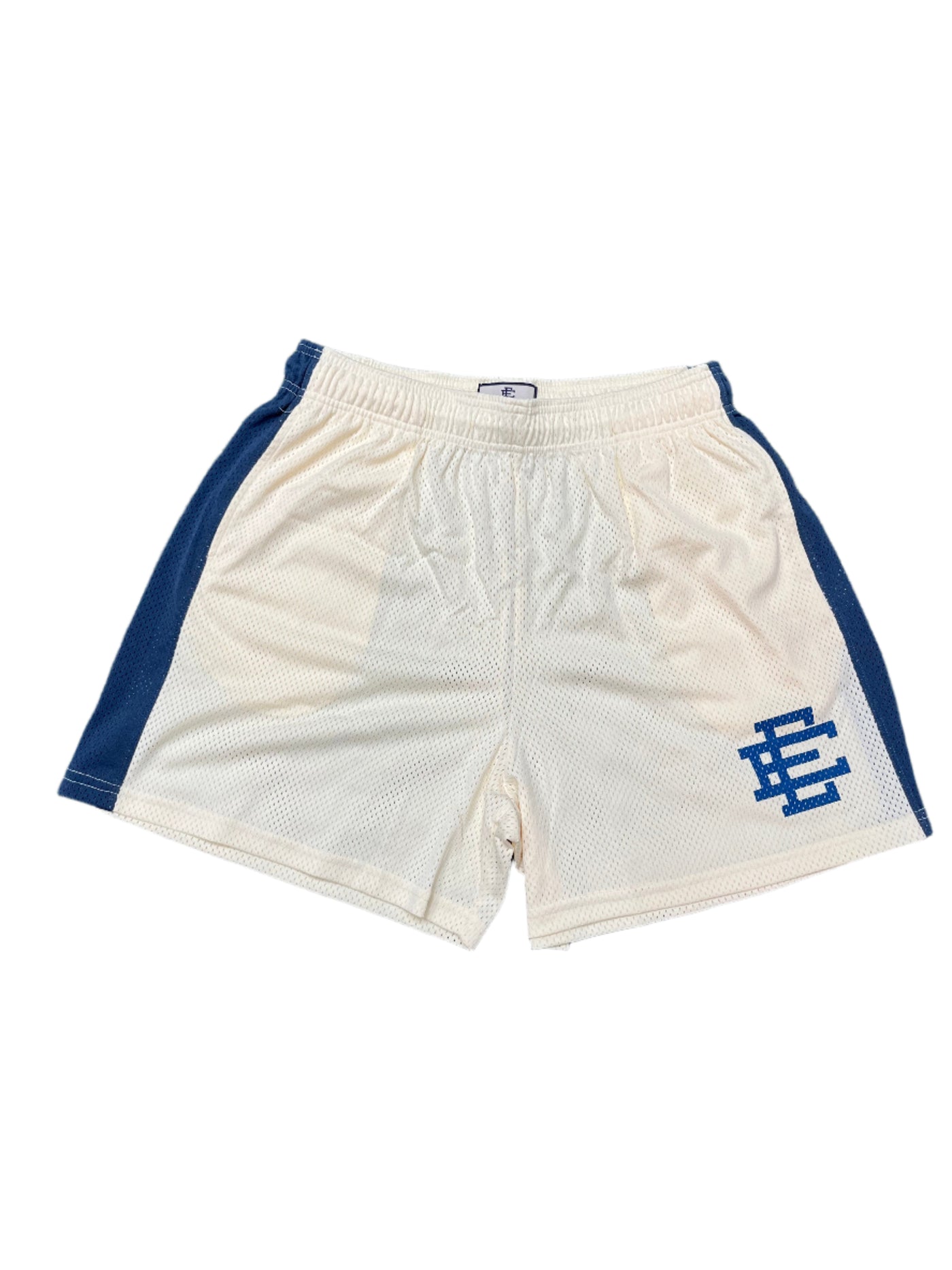 Eric Emanuel EE Basic Shorts Cream Dark Denim