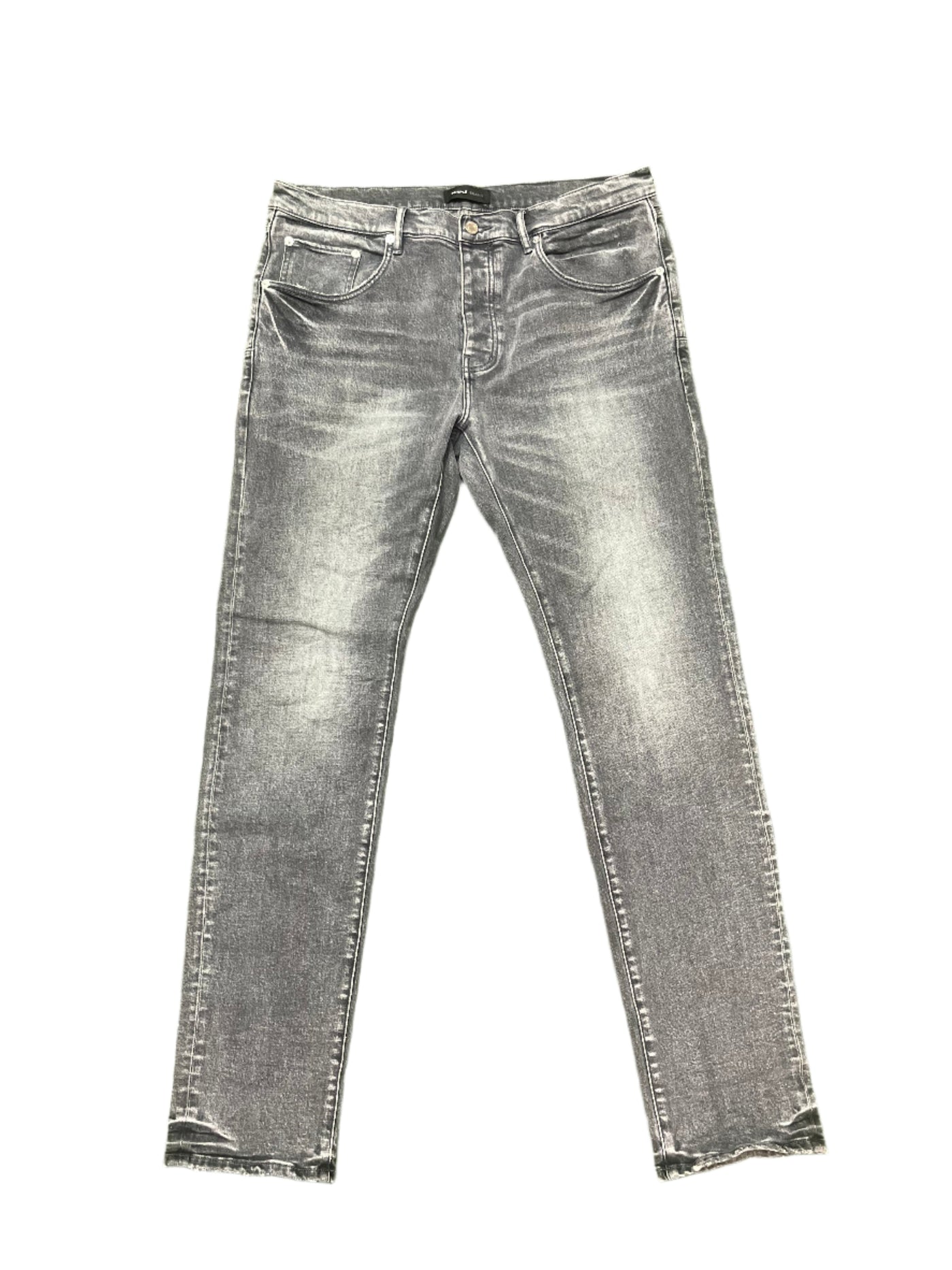 Purple Brand Gray Slate Stretch Skinny Jeans