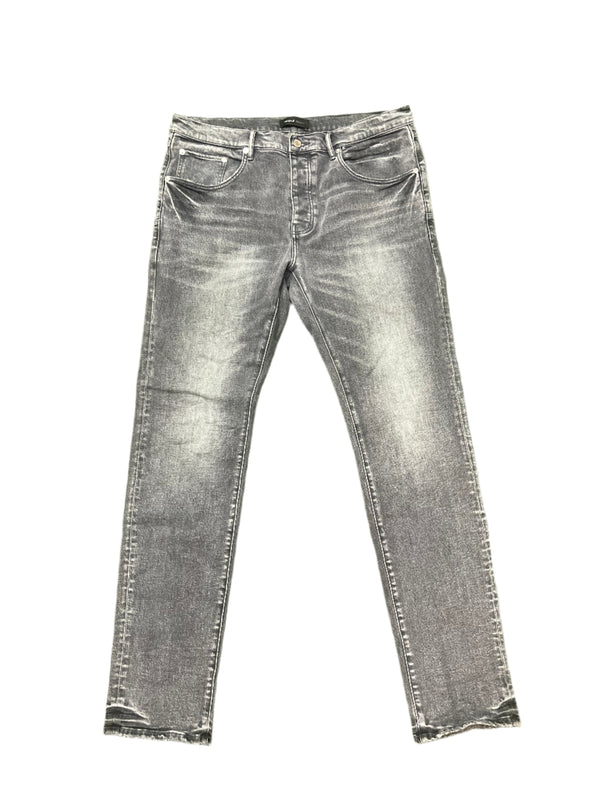 Purple Brand Gray Slate Stretch Skinny Jeans