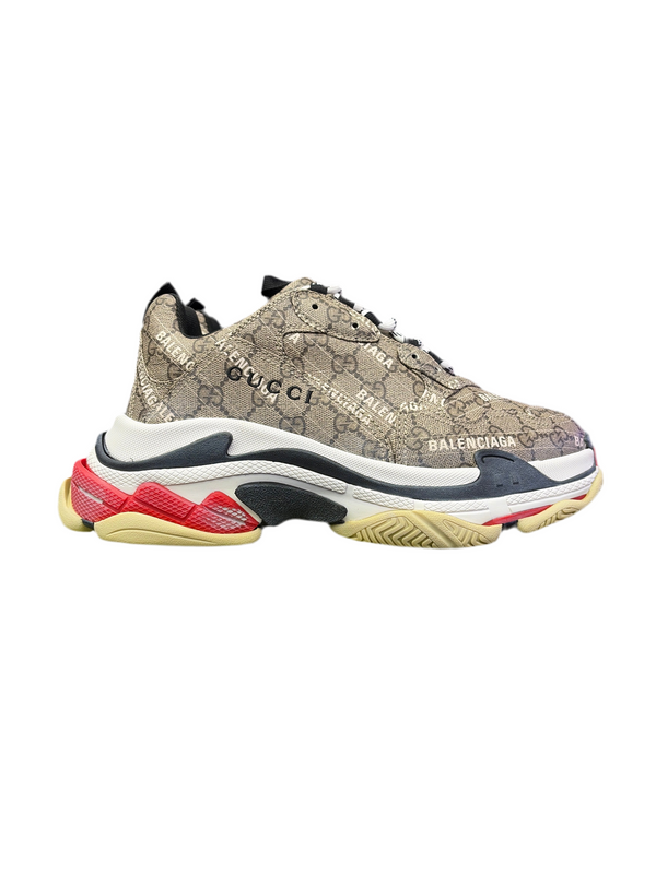 Gucci x Balenciaga Triple S The Hacker Project Beige