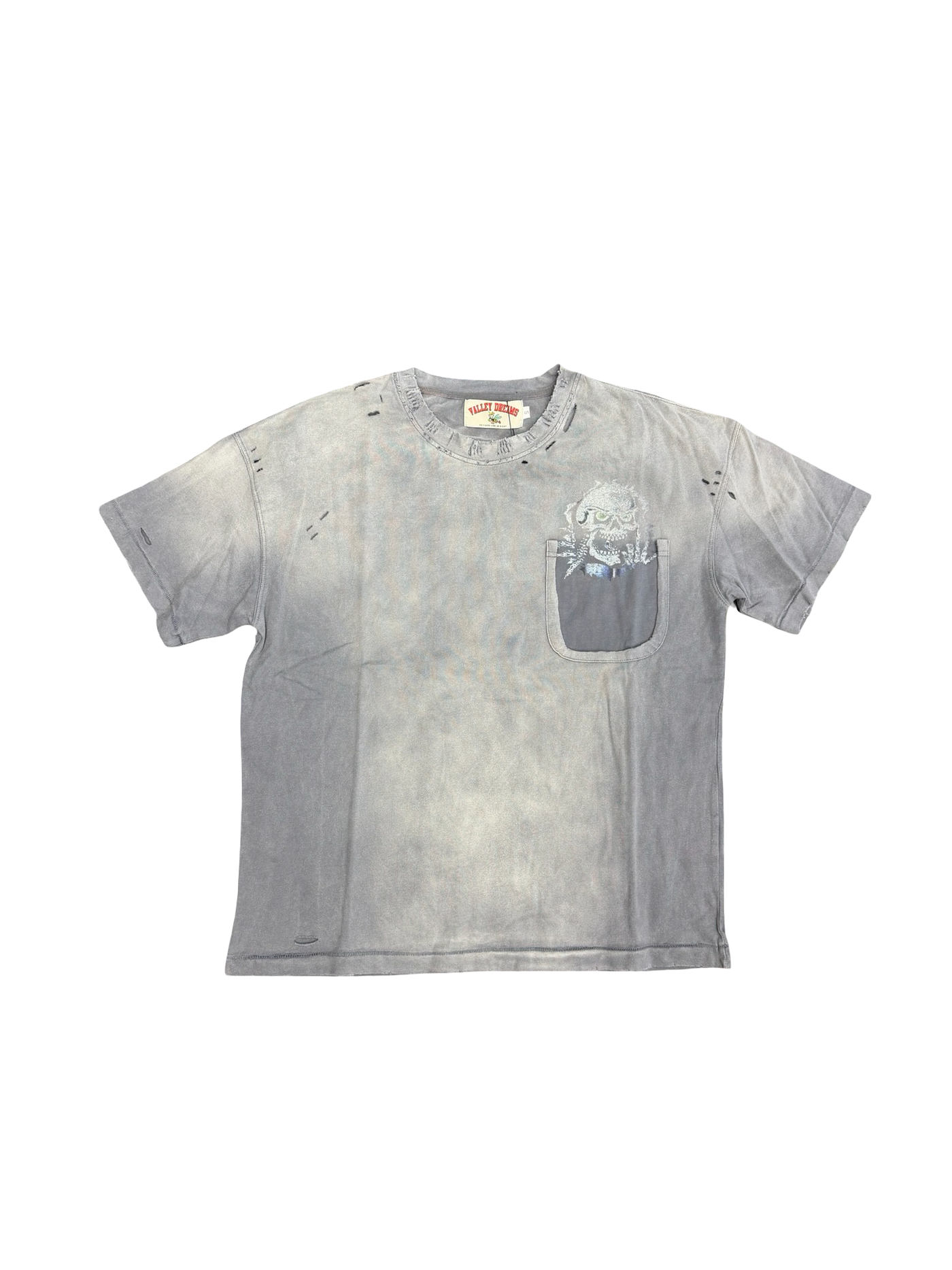 Vale Forever Skullie Grey T shirt
