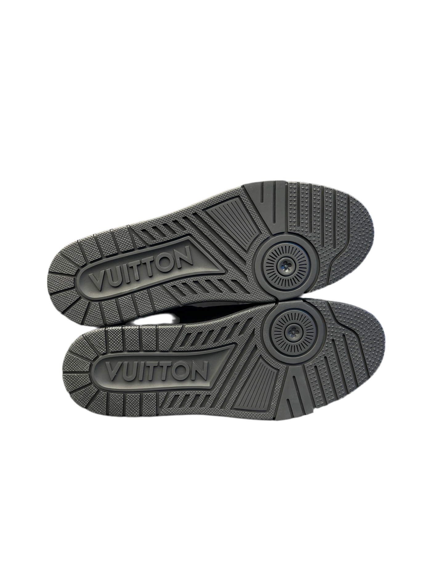 LV Trainer Black Suede