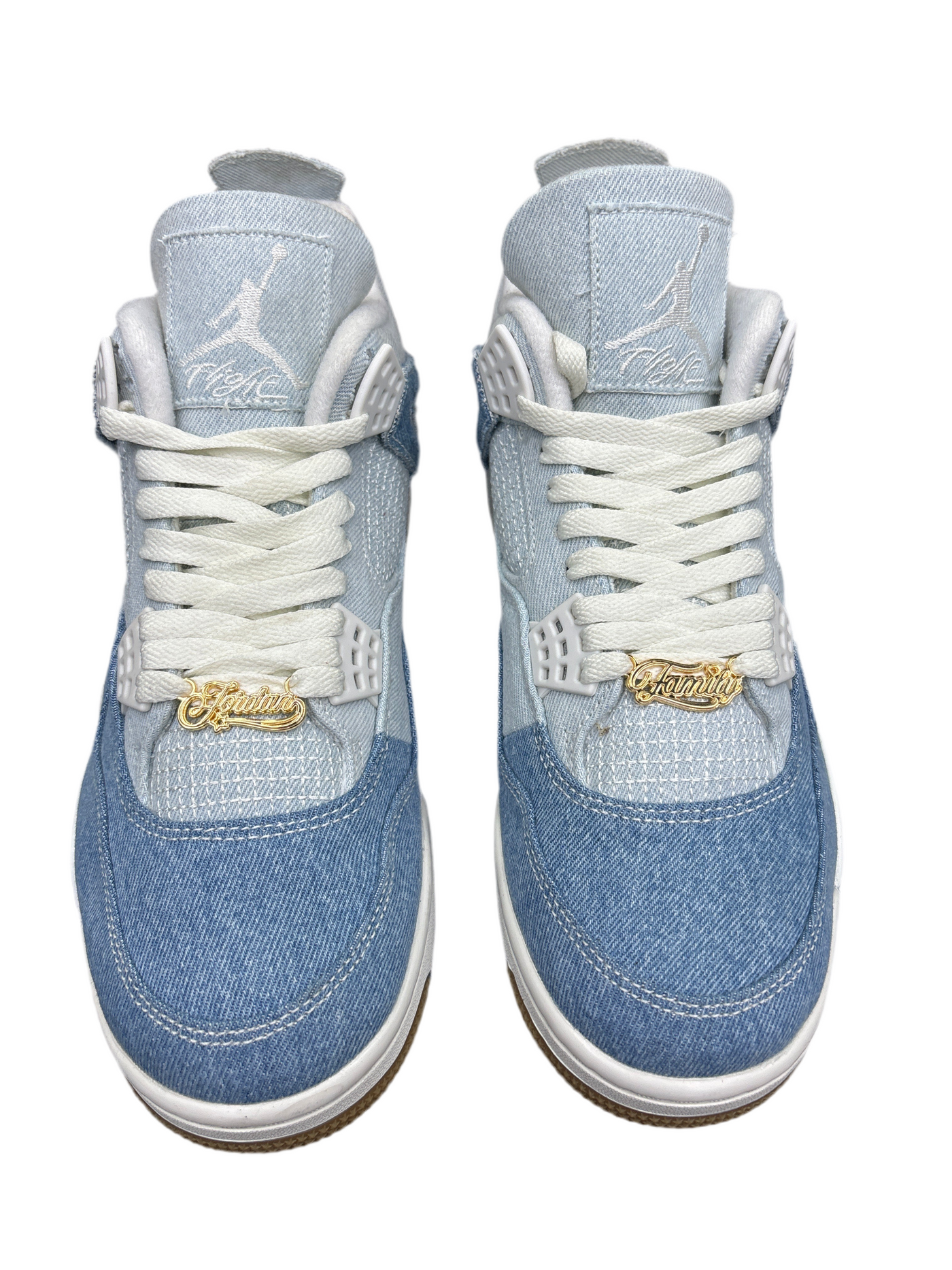 WMNS Nike Air Jordan 4 Retro TEX Denim Worn Blue