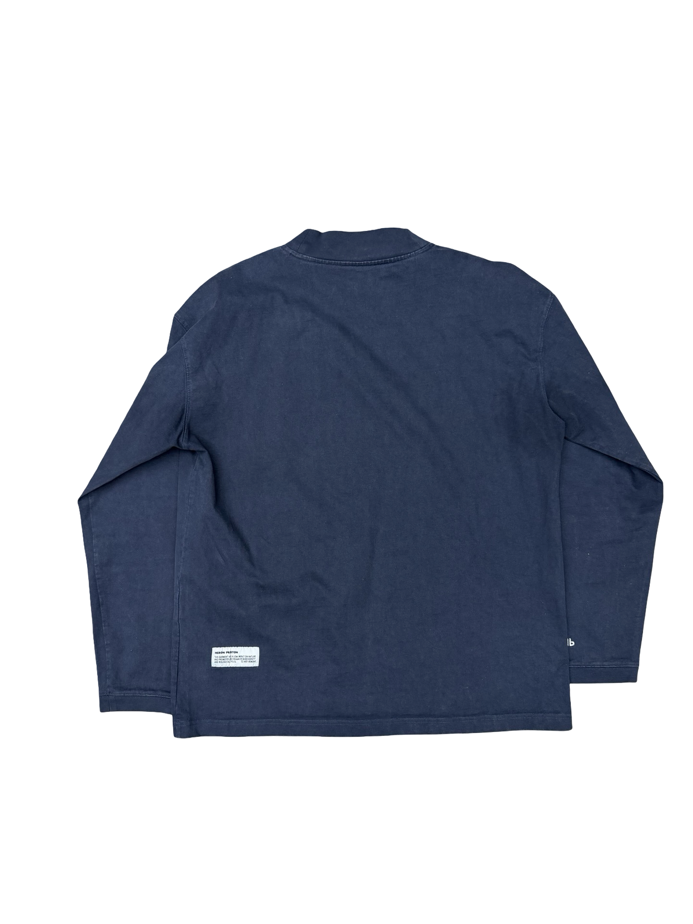 Heron Preston Navy Style Long Sleeve T-Shirt