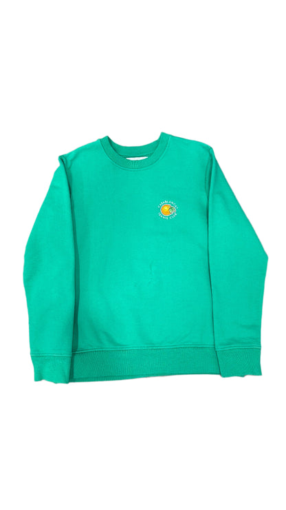 Casablanca Embroidered Orange Tennis Club Logo Sweatshirt