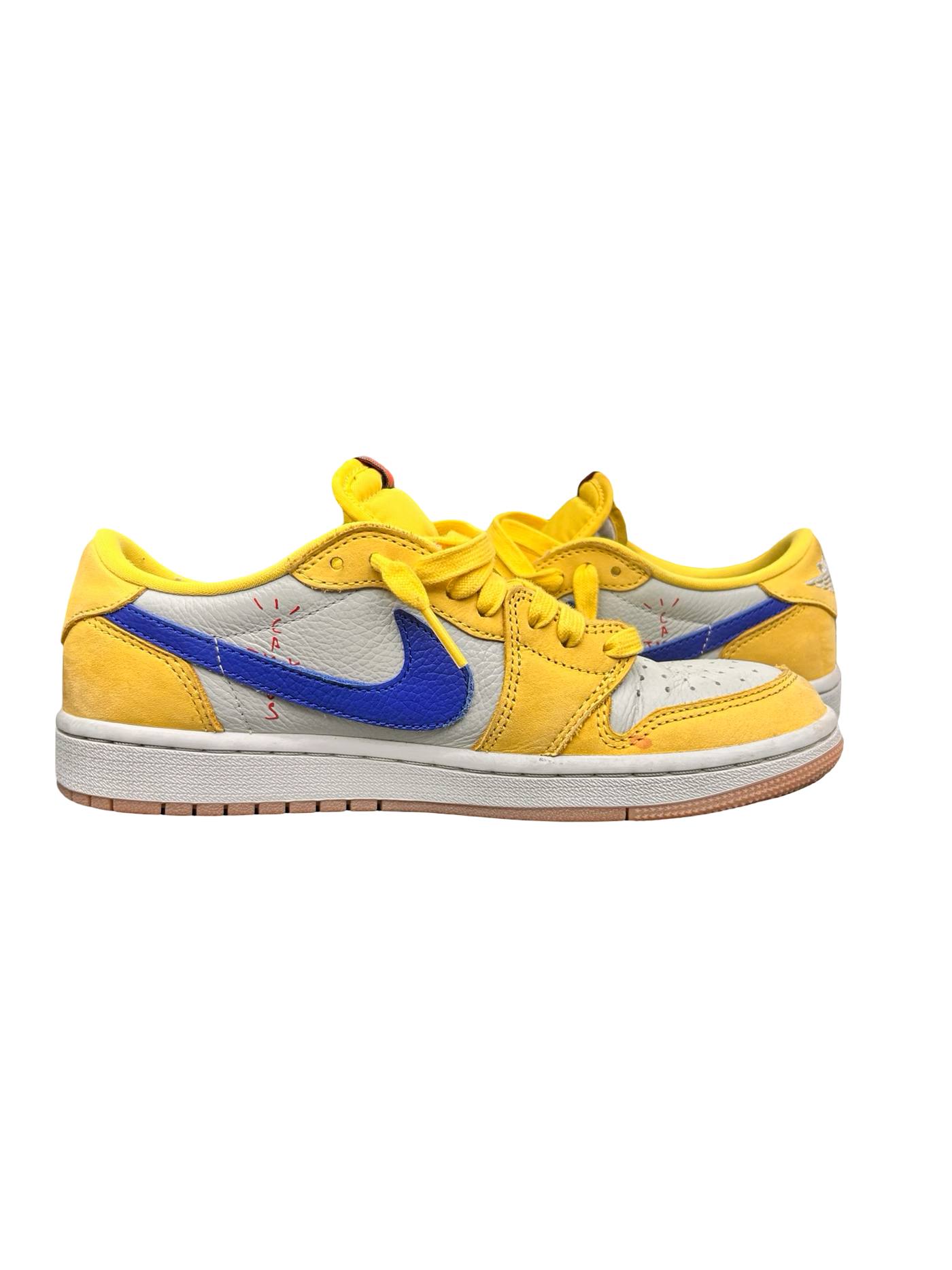 WMNS Nike Air Jordan 1 Low OG x Travis Scott Canary