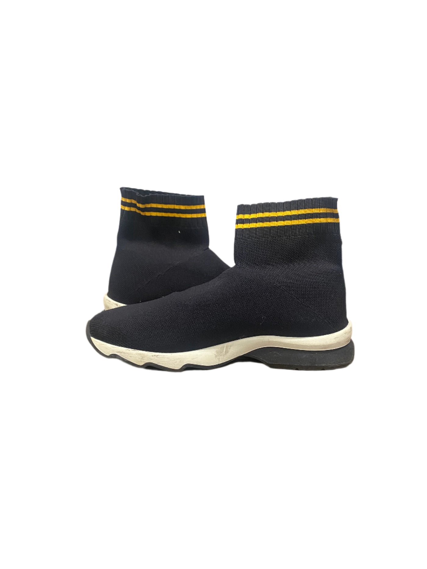 Fendi Fabric Sneakers Black Yellow