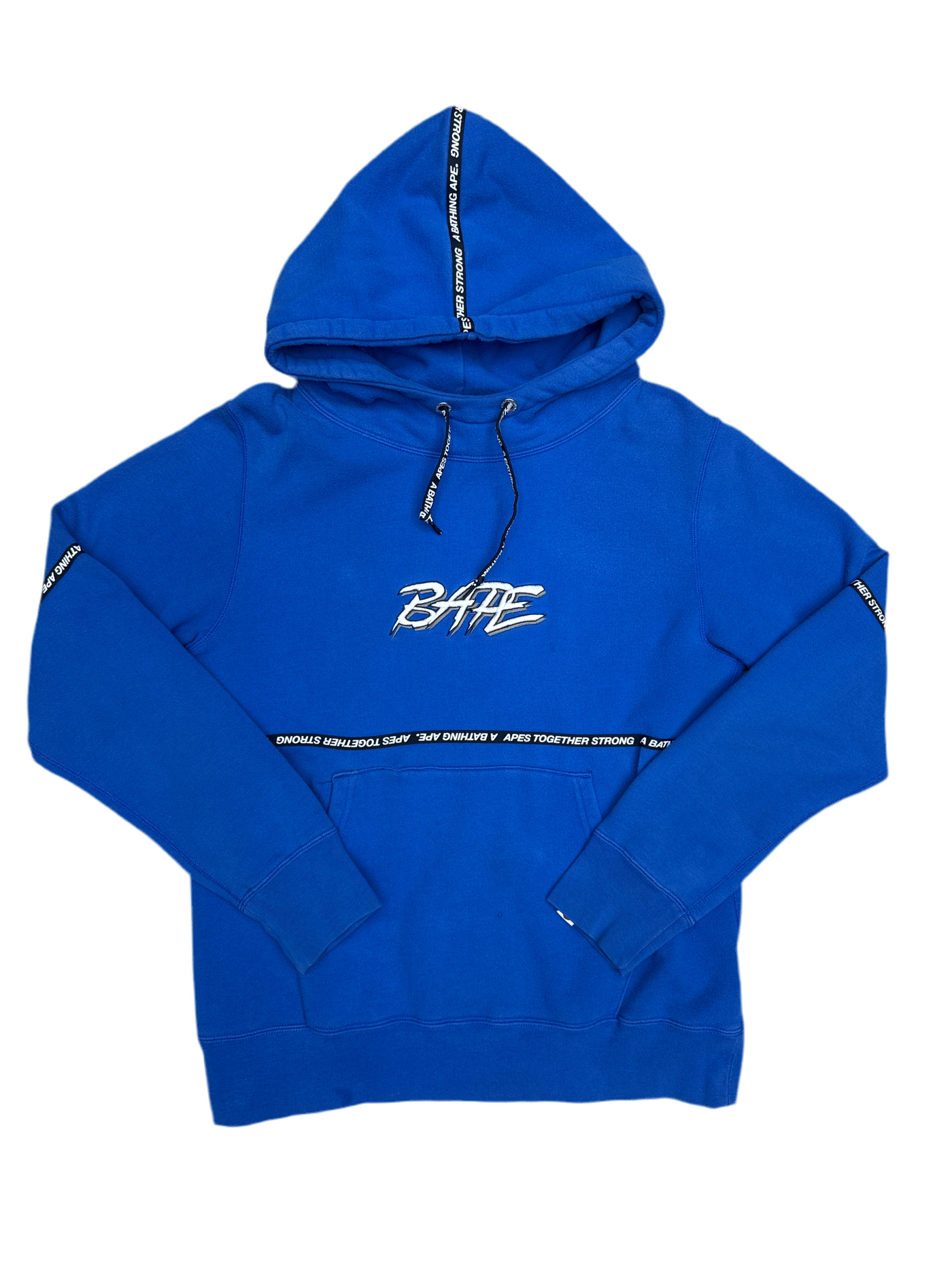 Bape Tape Logo Pullover Hoodie