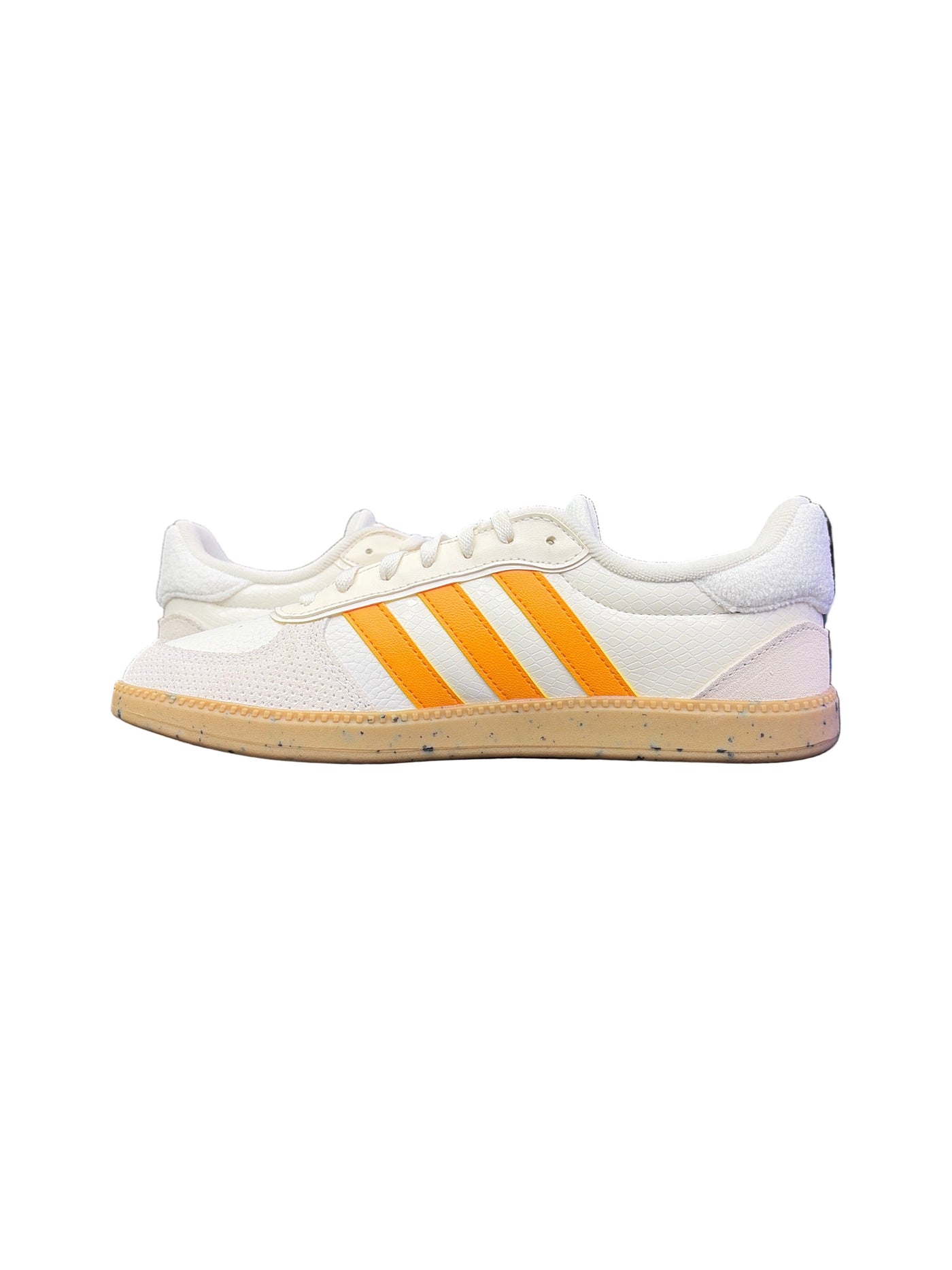 Adidas Breaknet Sleek Cream White Orange Gum