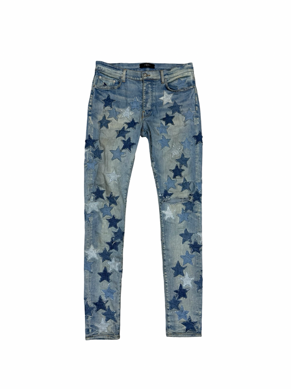 Amiri  Chemist Denim Stars Jeans