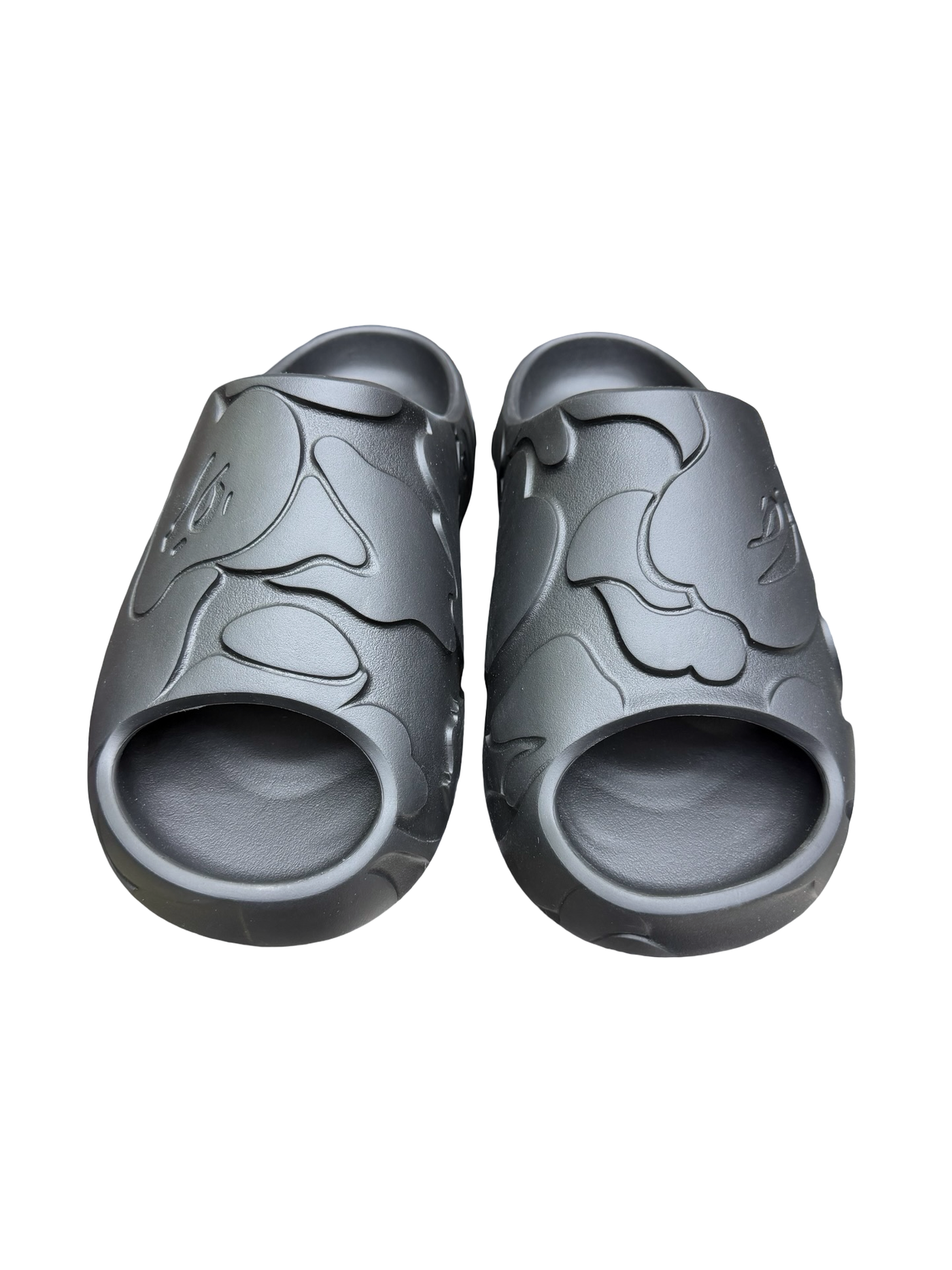 A Bathing Ape Slide #1 Black Solid Camo