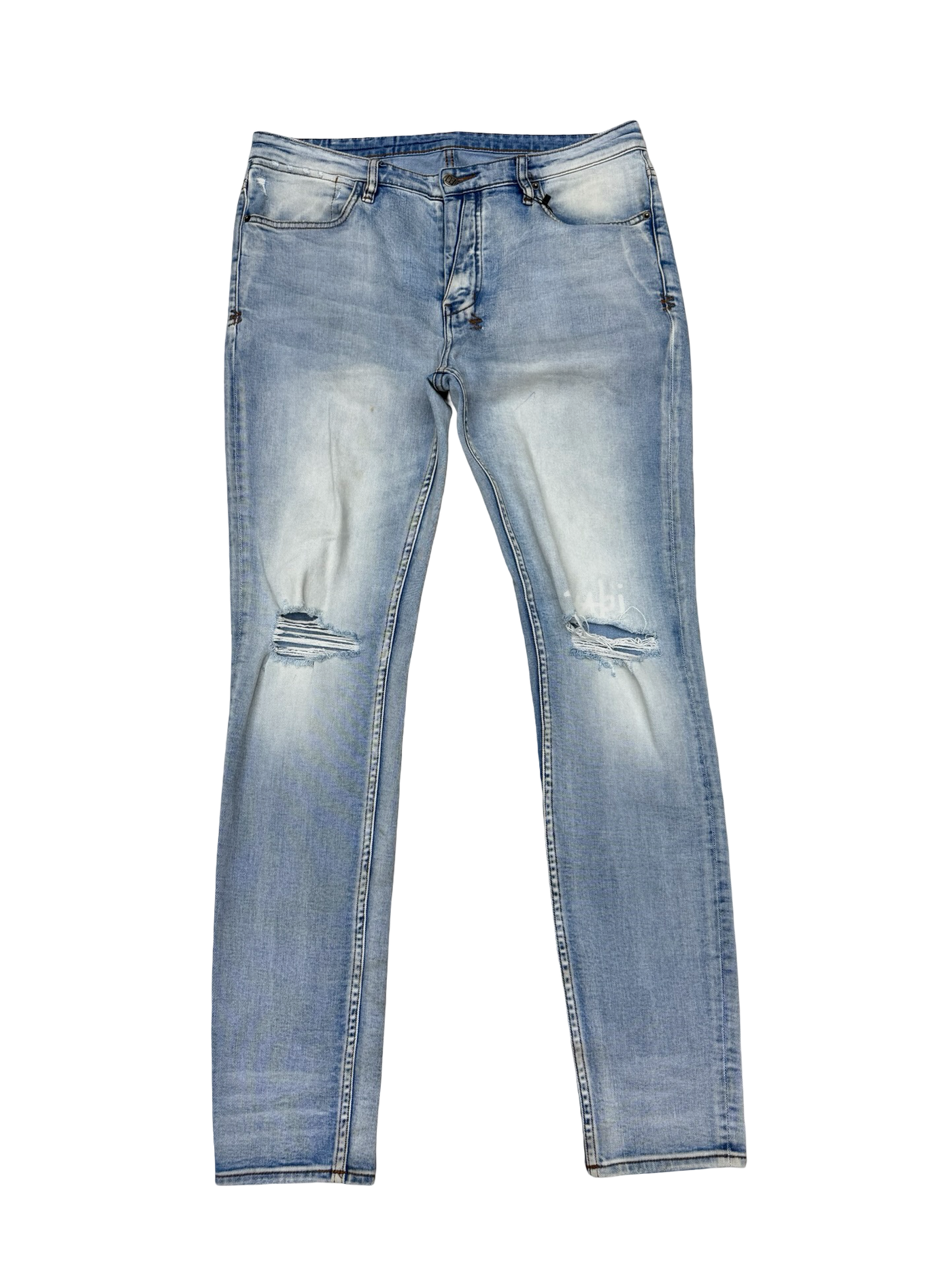 Ksubi Van Winkle City High Heritage Jeans Light Blue
